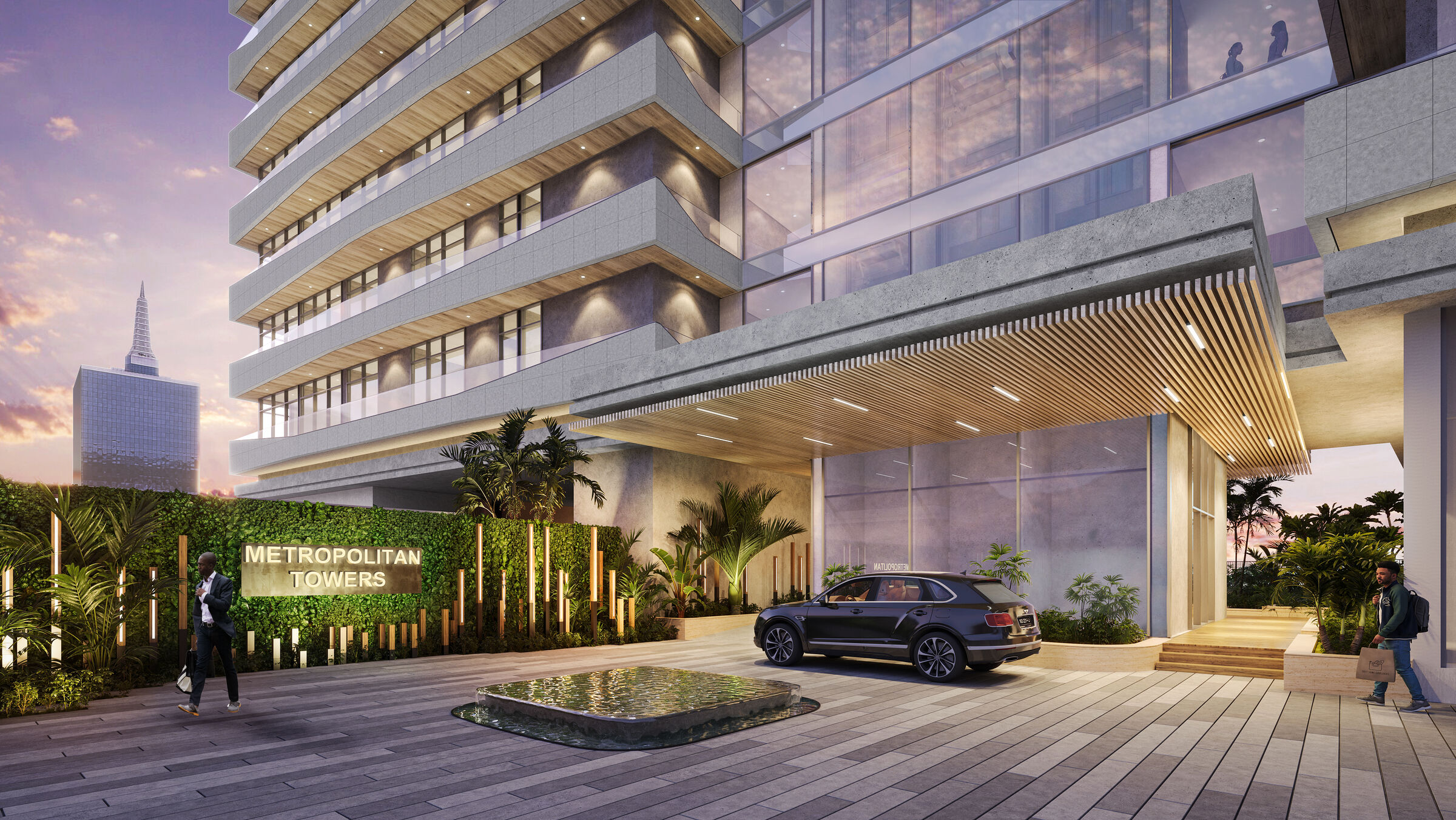 Metropolitan Towers - architecture
