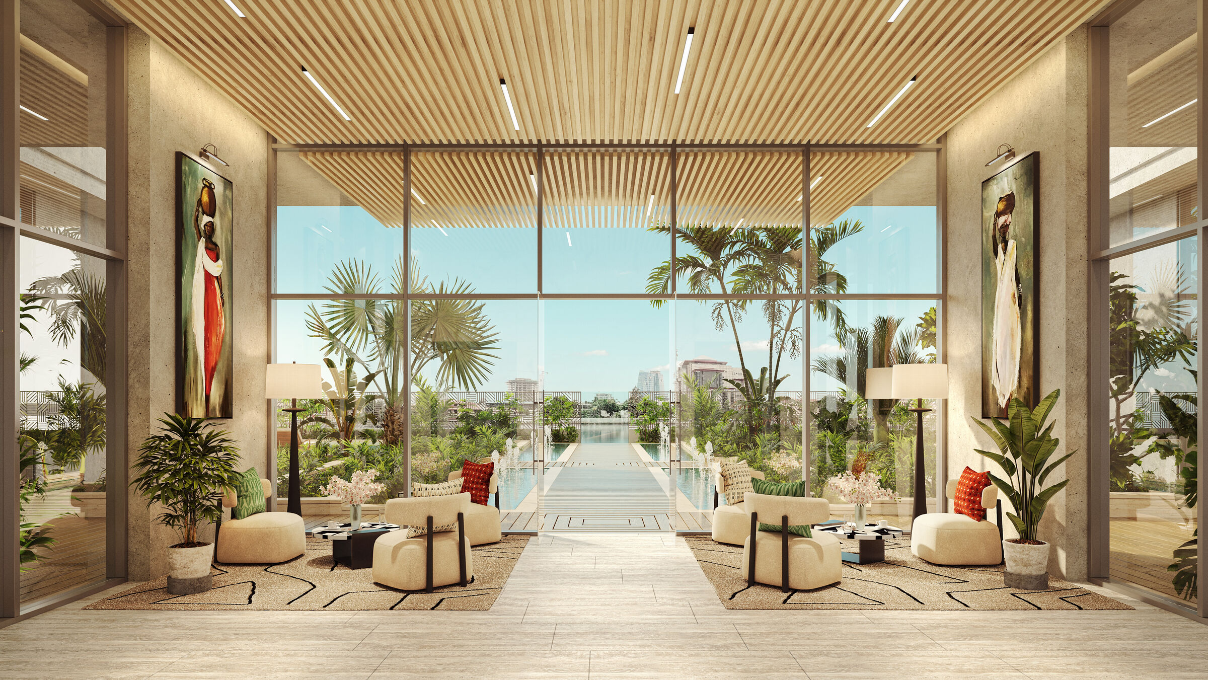 Metropolitan Towers - public areas