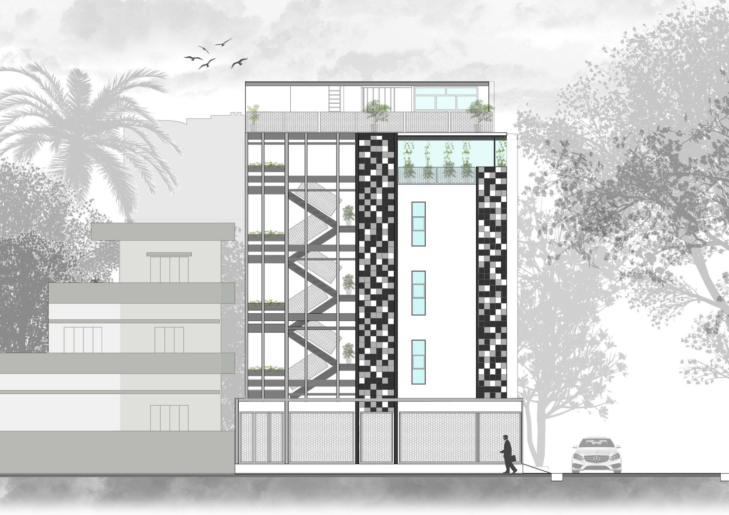 Elevation A