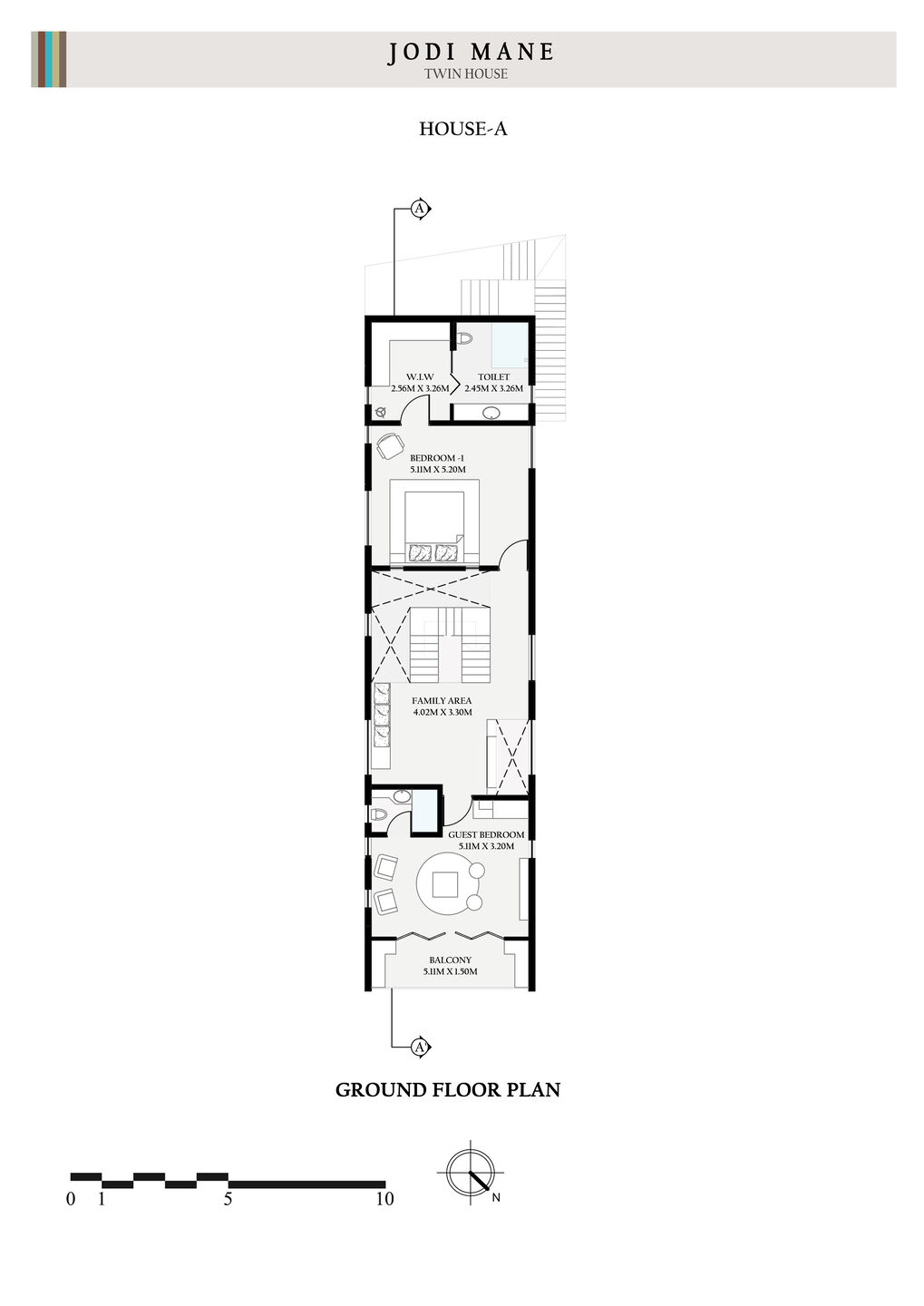 House A Ground Floor Plan