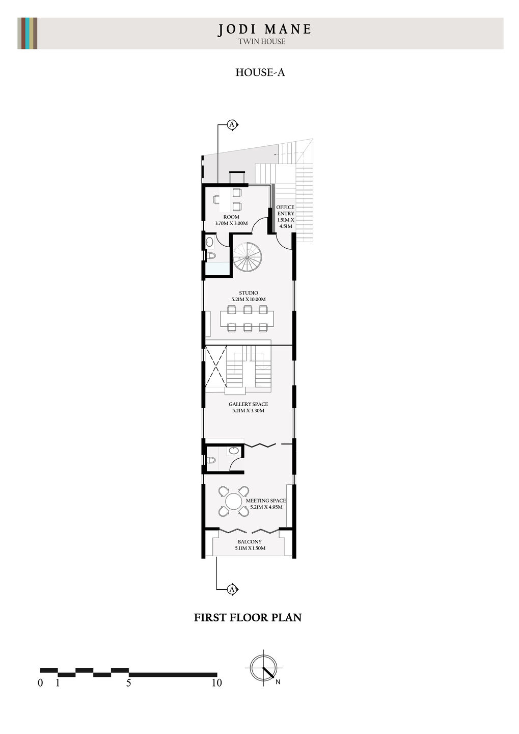 House A First Floor Plan
