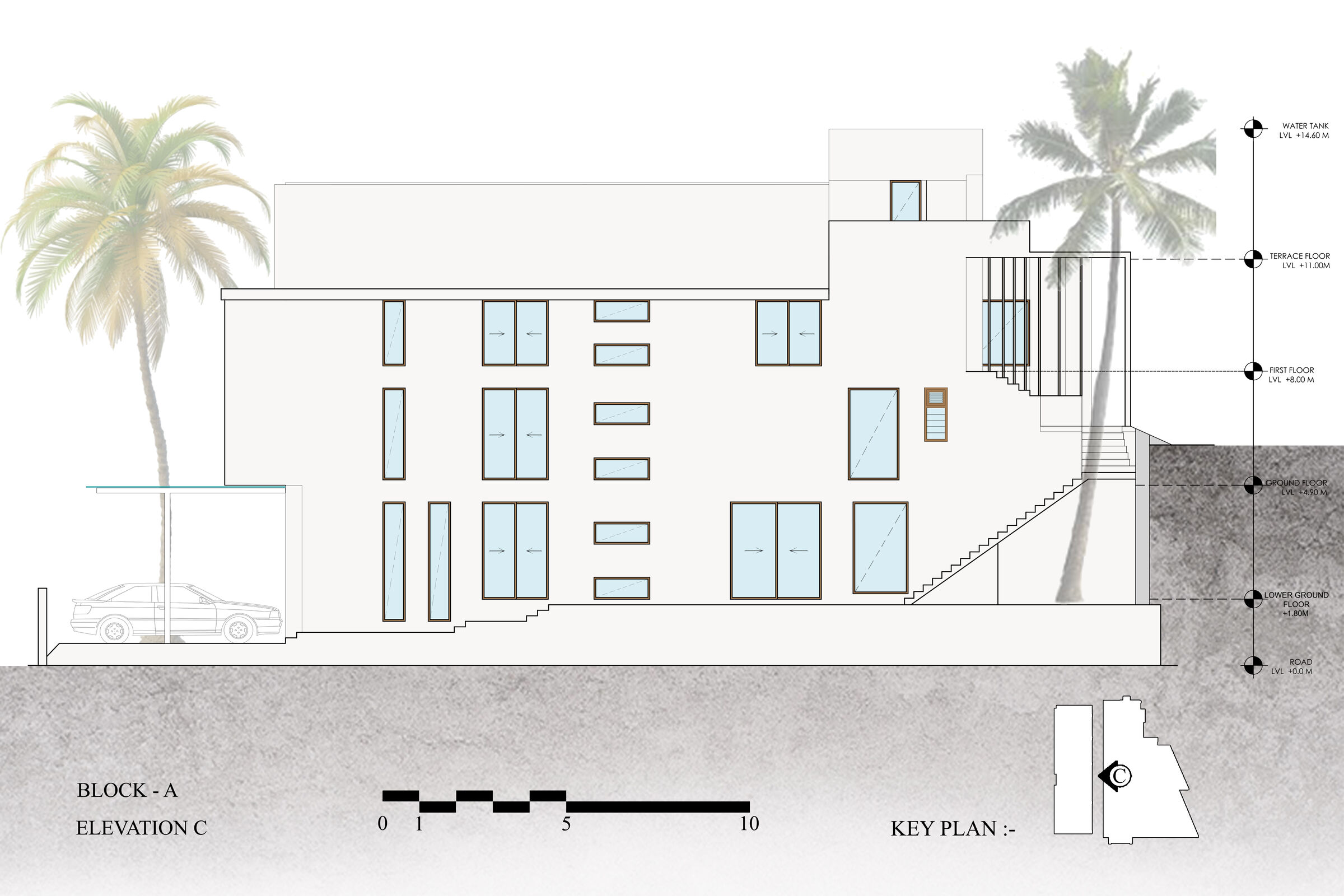 House A Elevation C