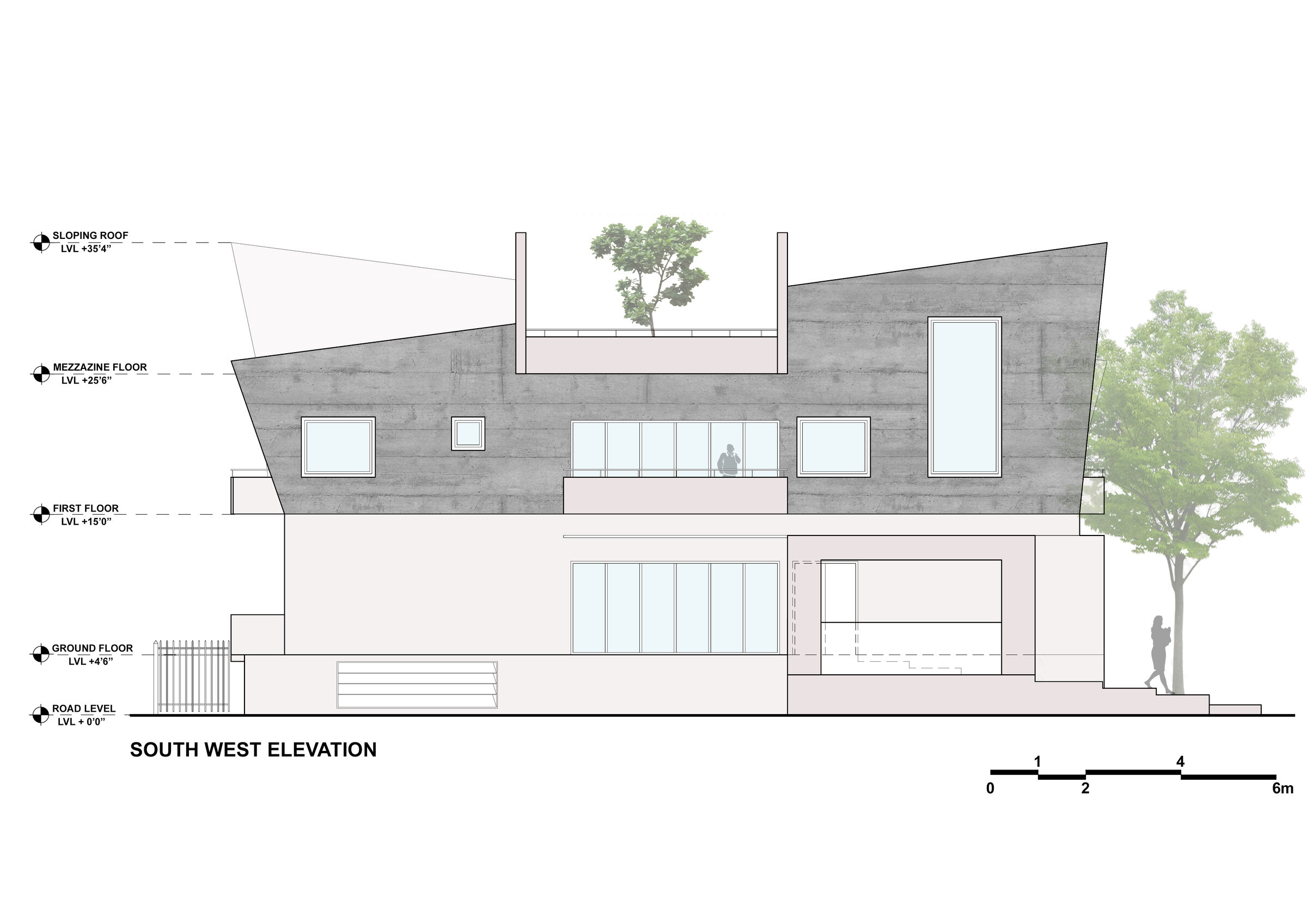 South West Elevation