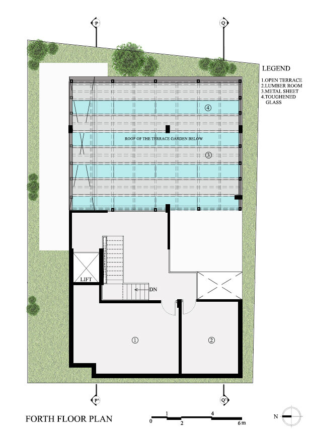 Fourth Floor Plan