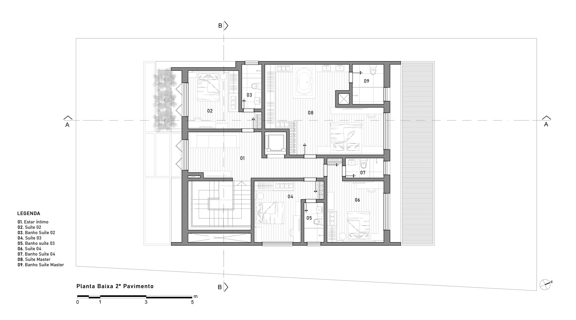 Planta baixa 2º Pavimento