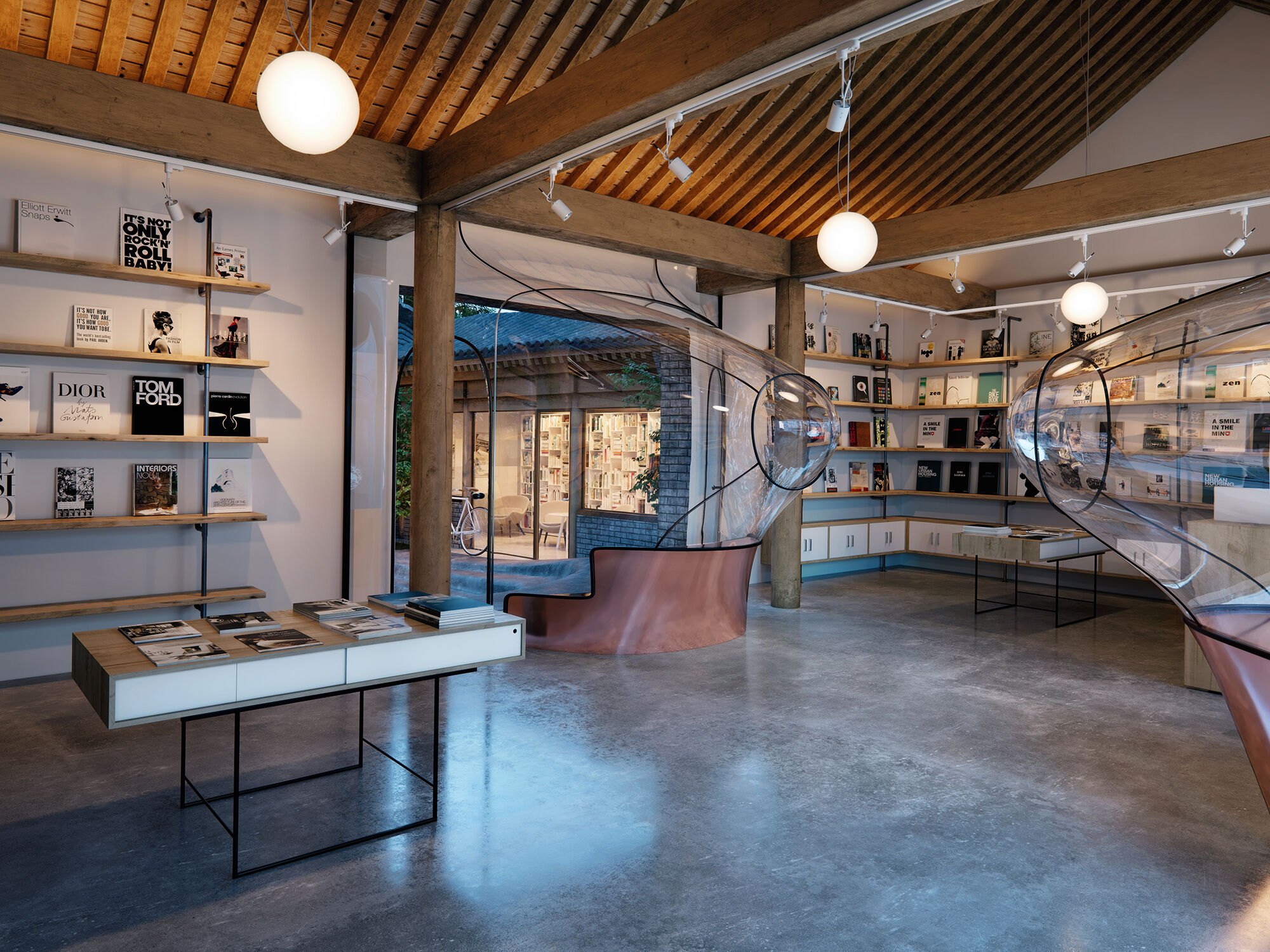 bookstore interior