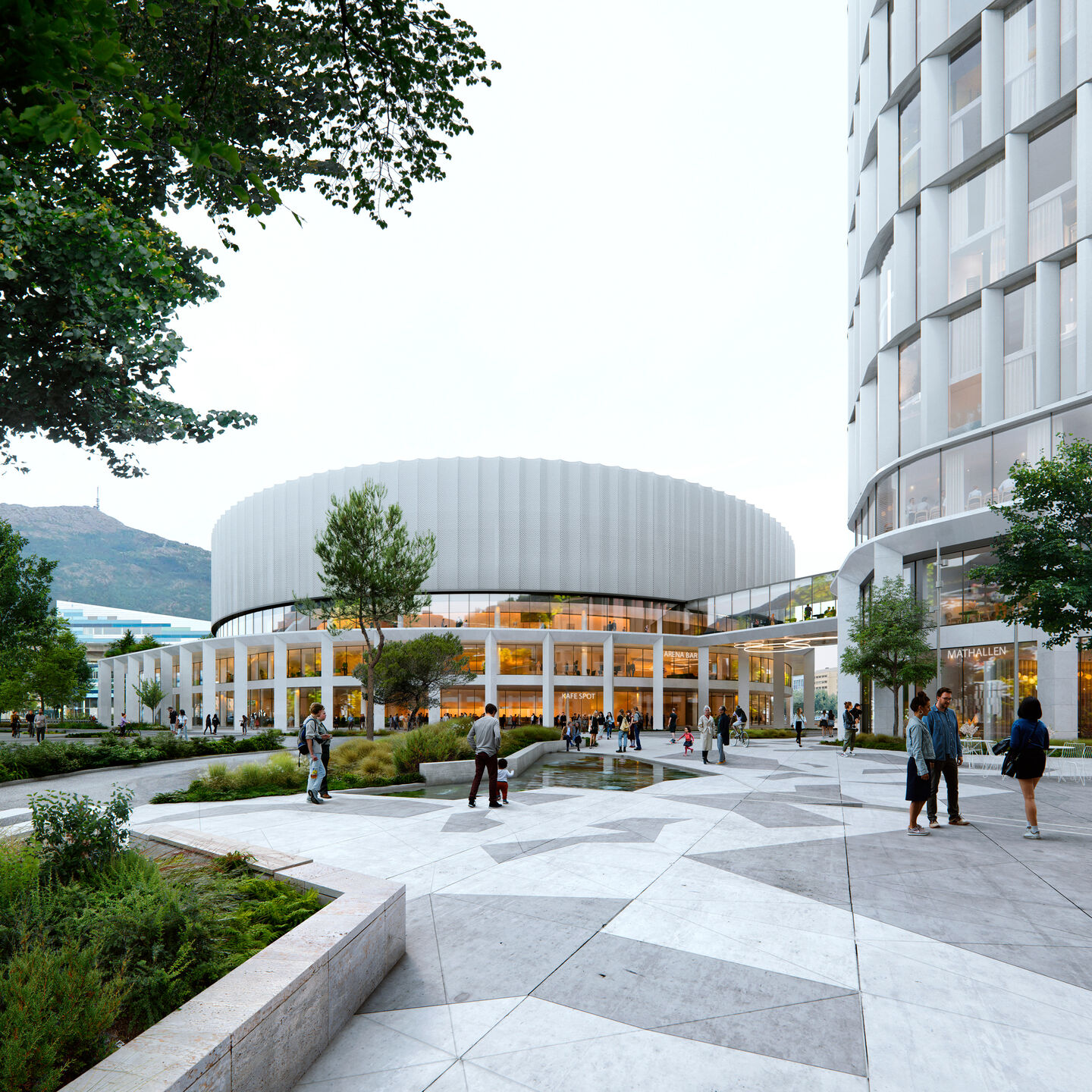 Bergen ByArena by C.F. Møller Architects