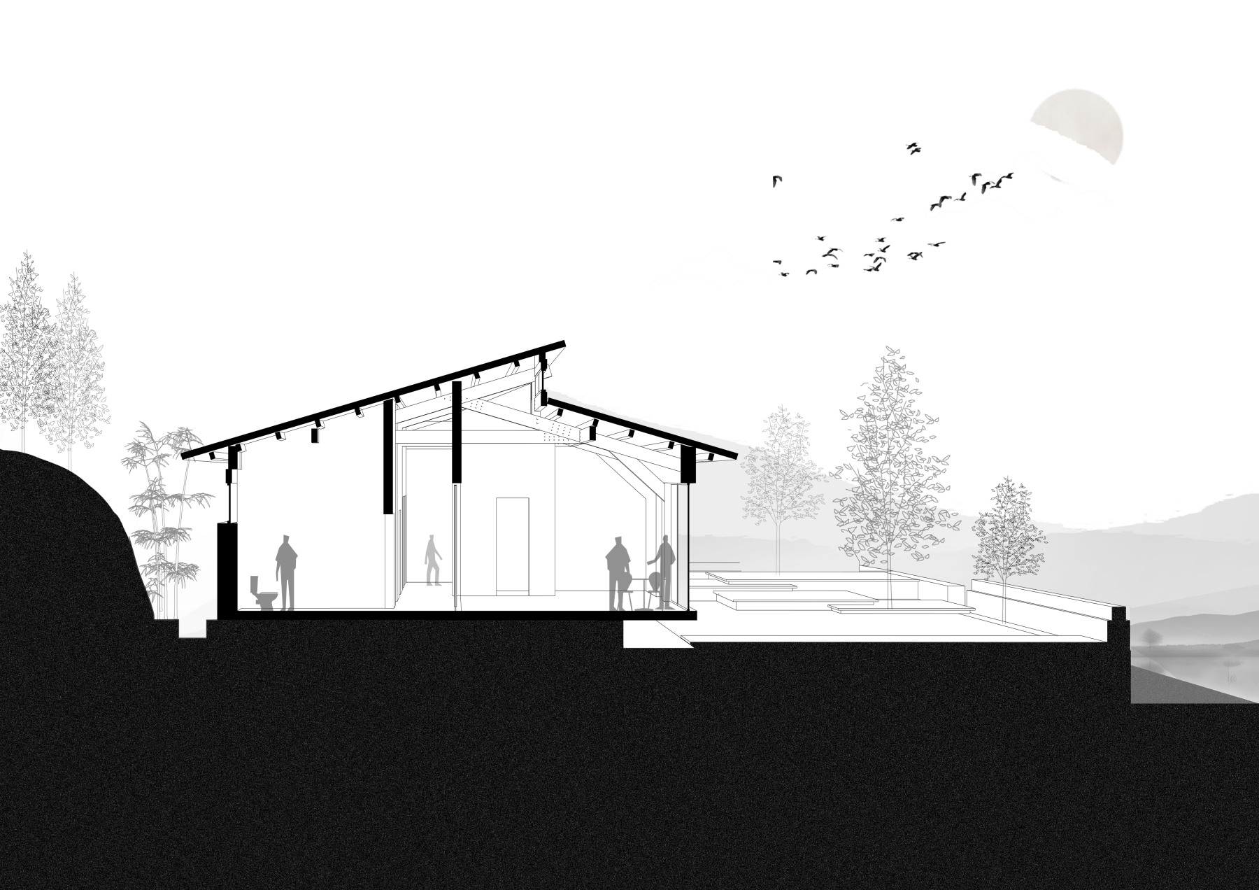 1# floor section perspective
