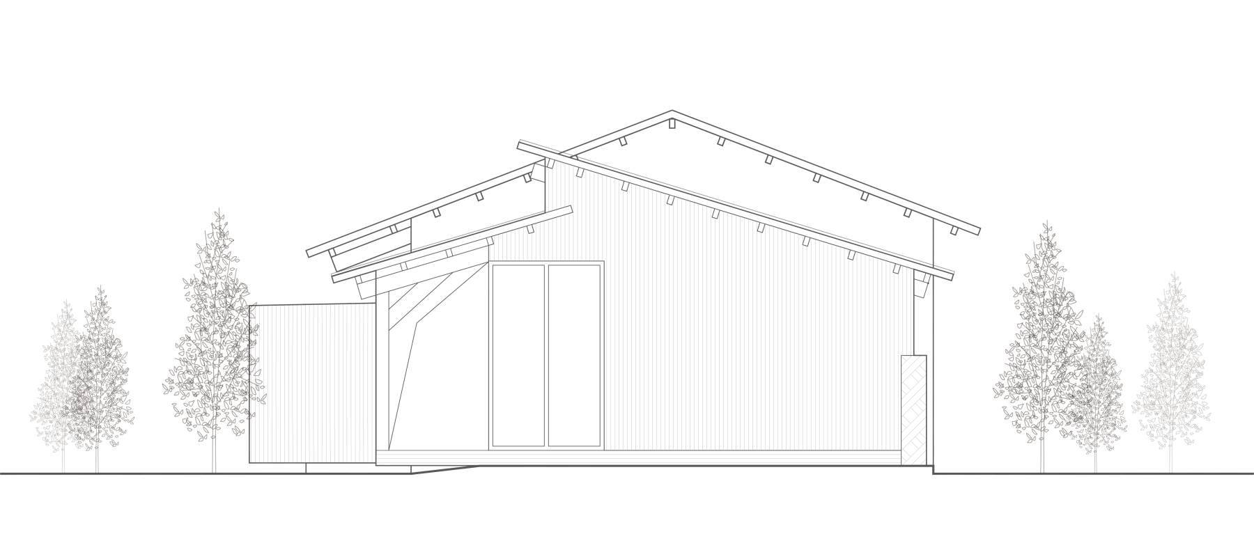 south elevation