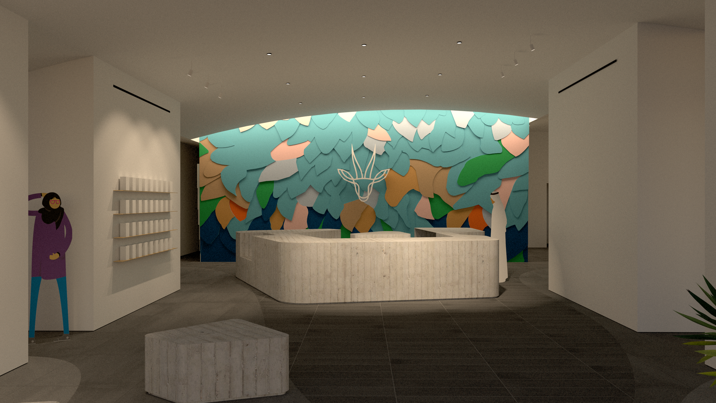 Coffee Bar Render
