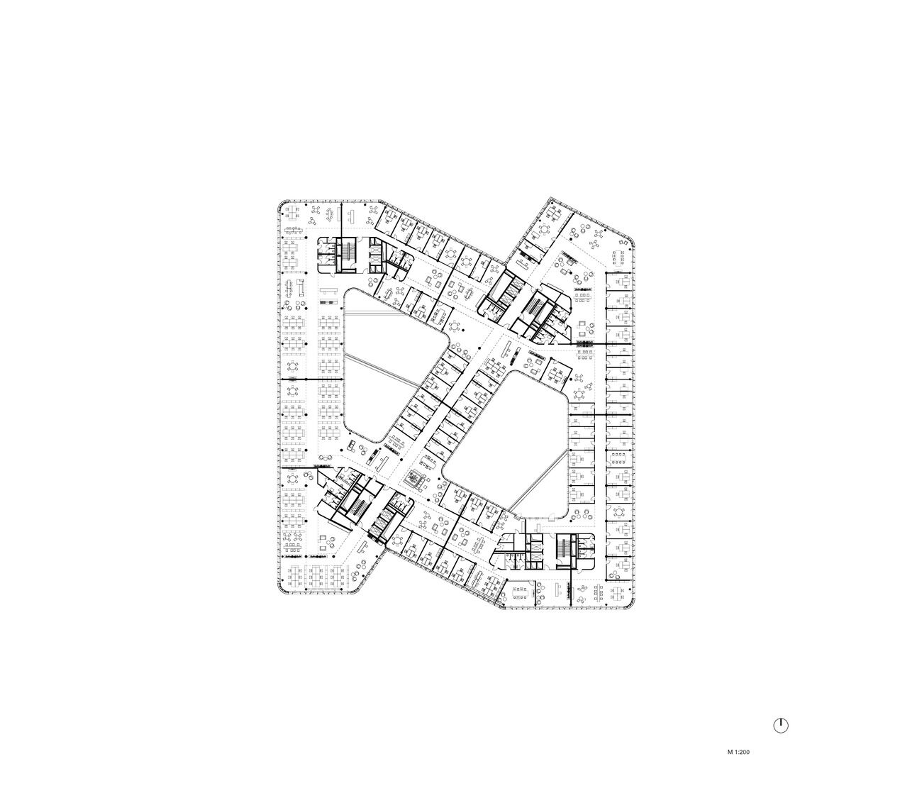 Standard office floor