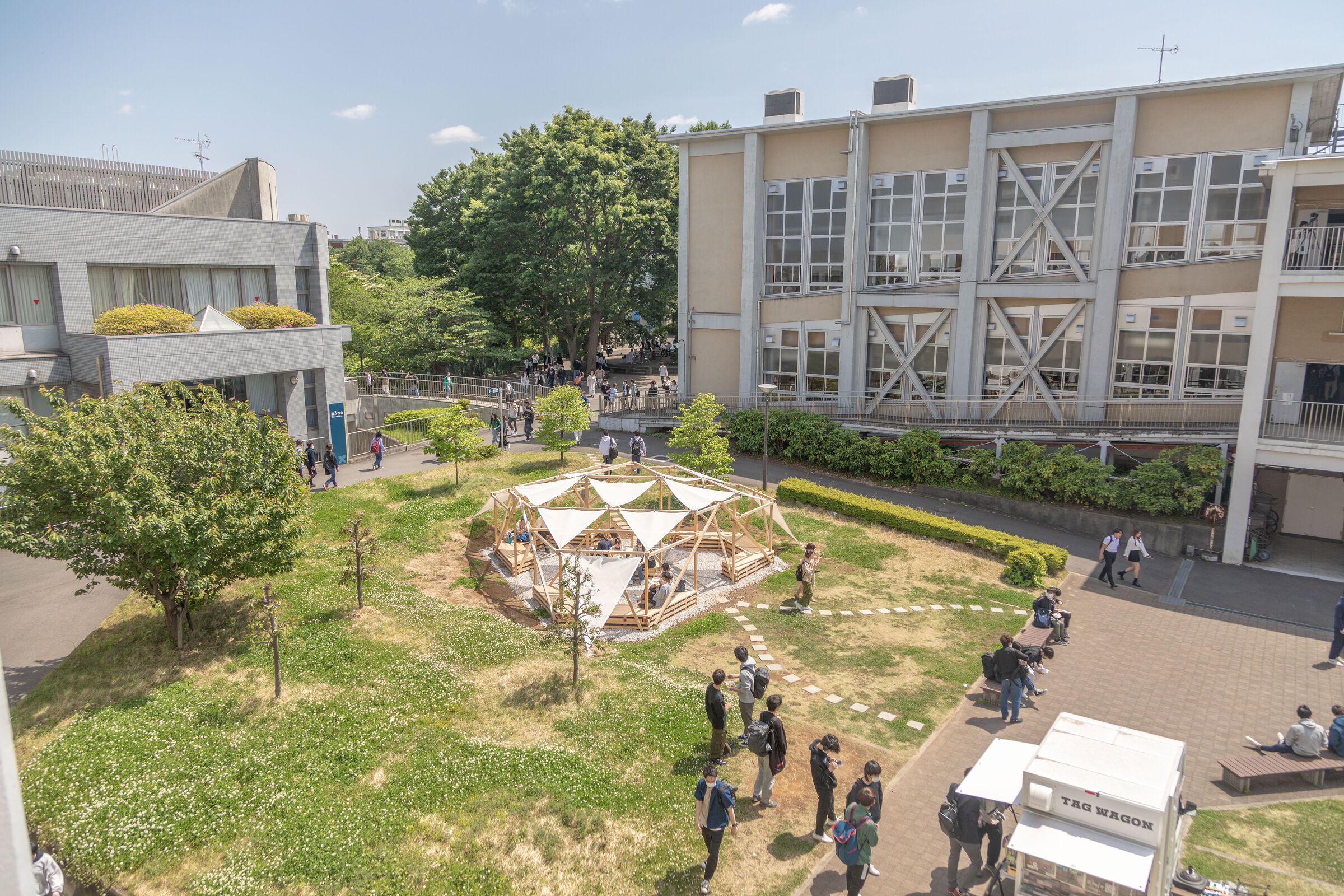 Hiyoshi Pavilion | Jorge Almazán + Keio University Studiolab