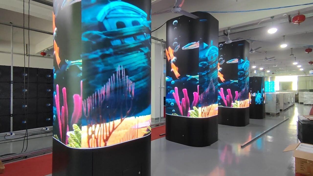 P2.5mm Cylinder LED Display by UNIT LED | Archello