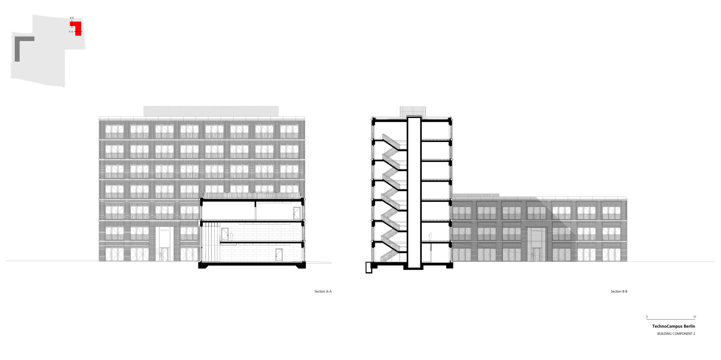 Building component 2, sections