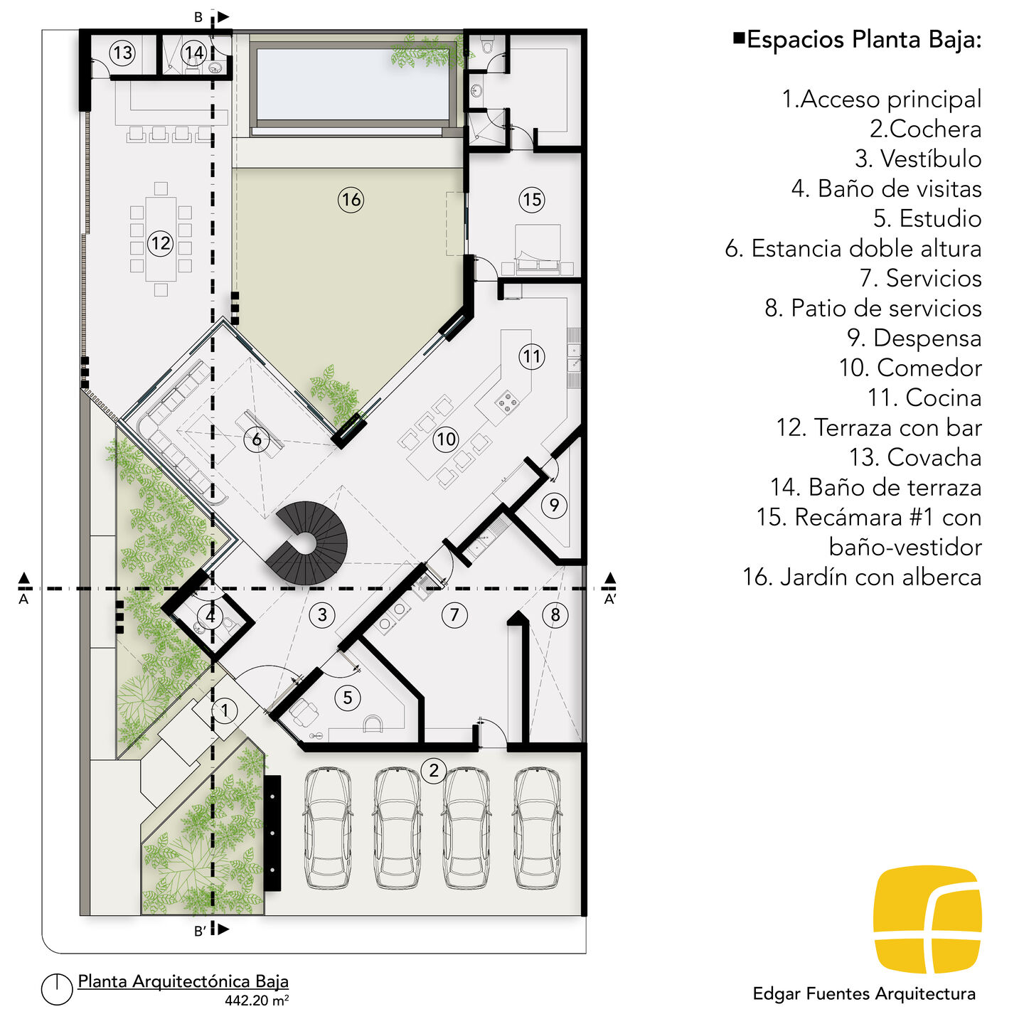 Planta Arquitectónica Baja