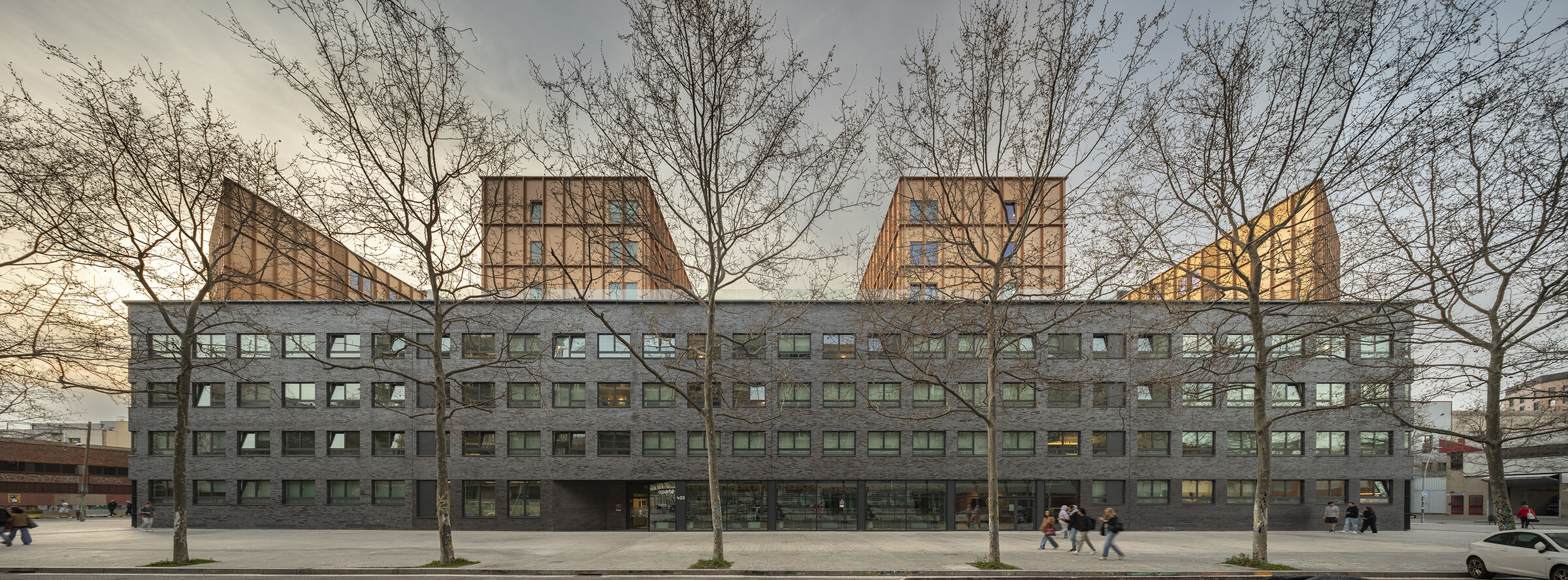 Aparto Pallars Student Residence in Barcelona Batlleiroig Archello