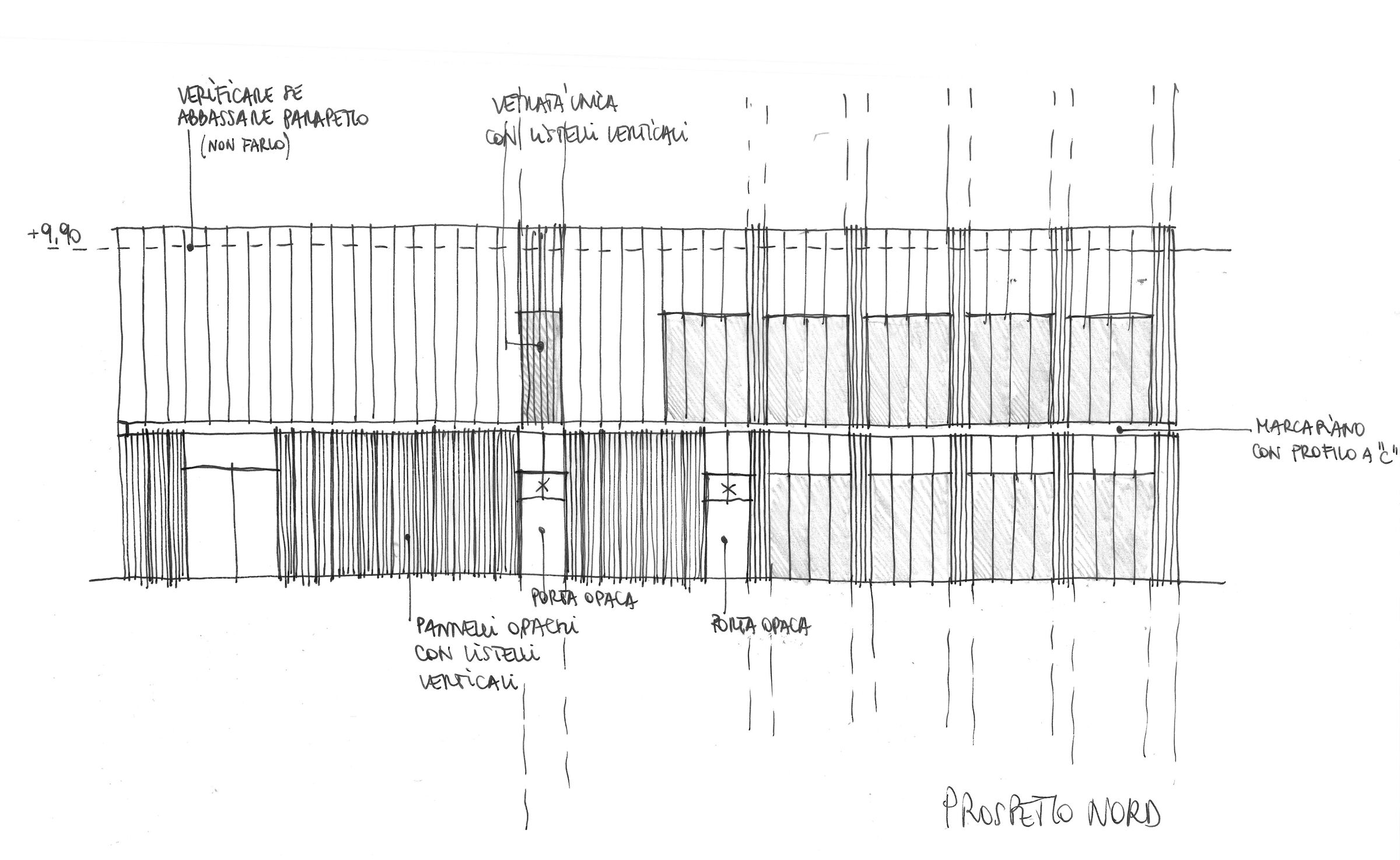 Facade handsketch