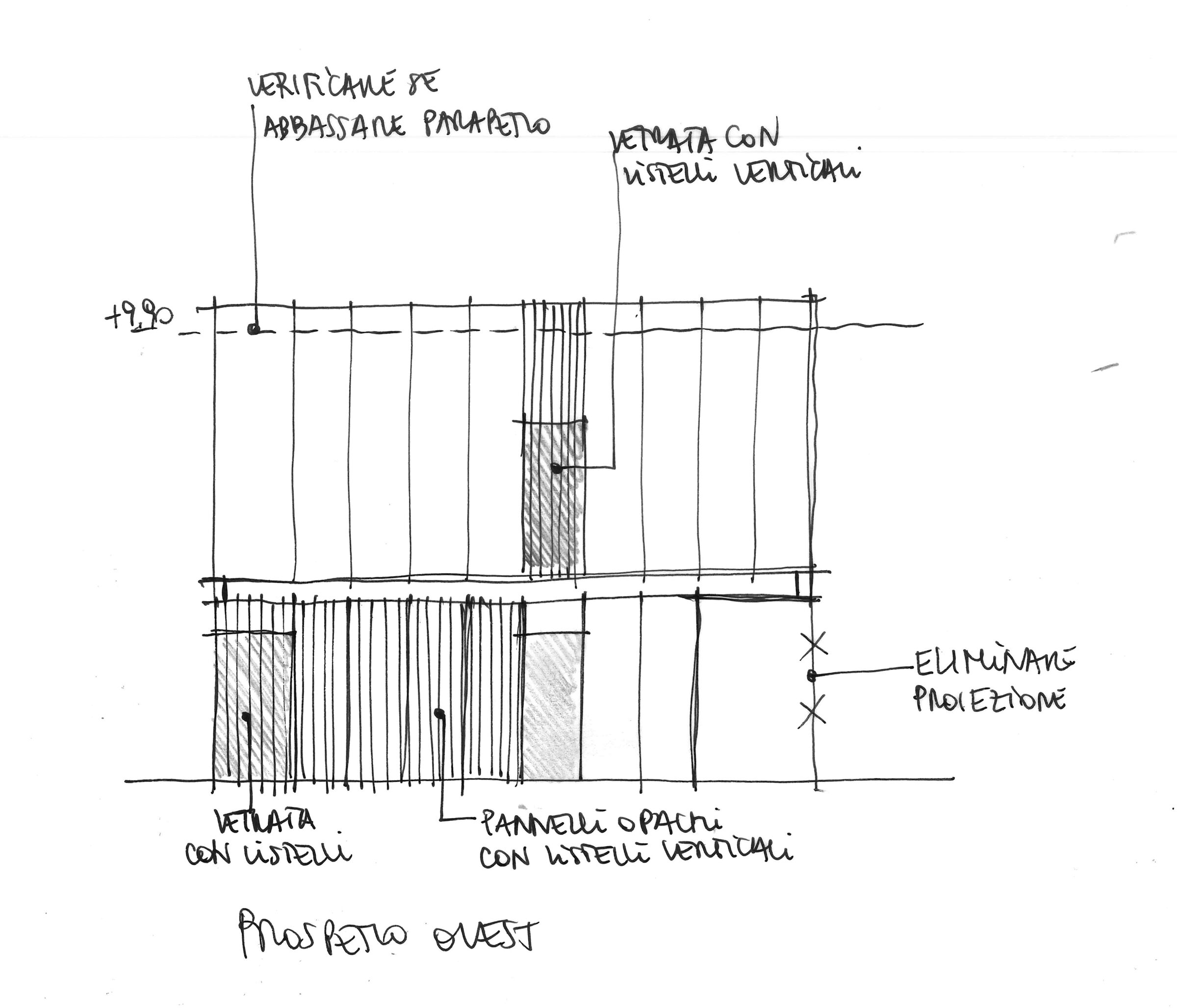 Facade handsketch
