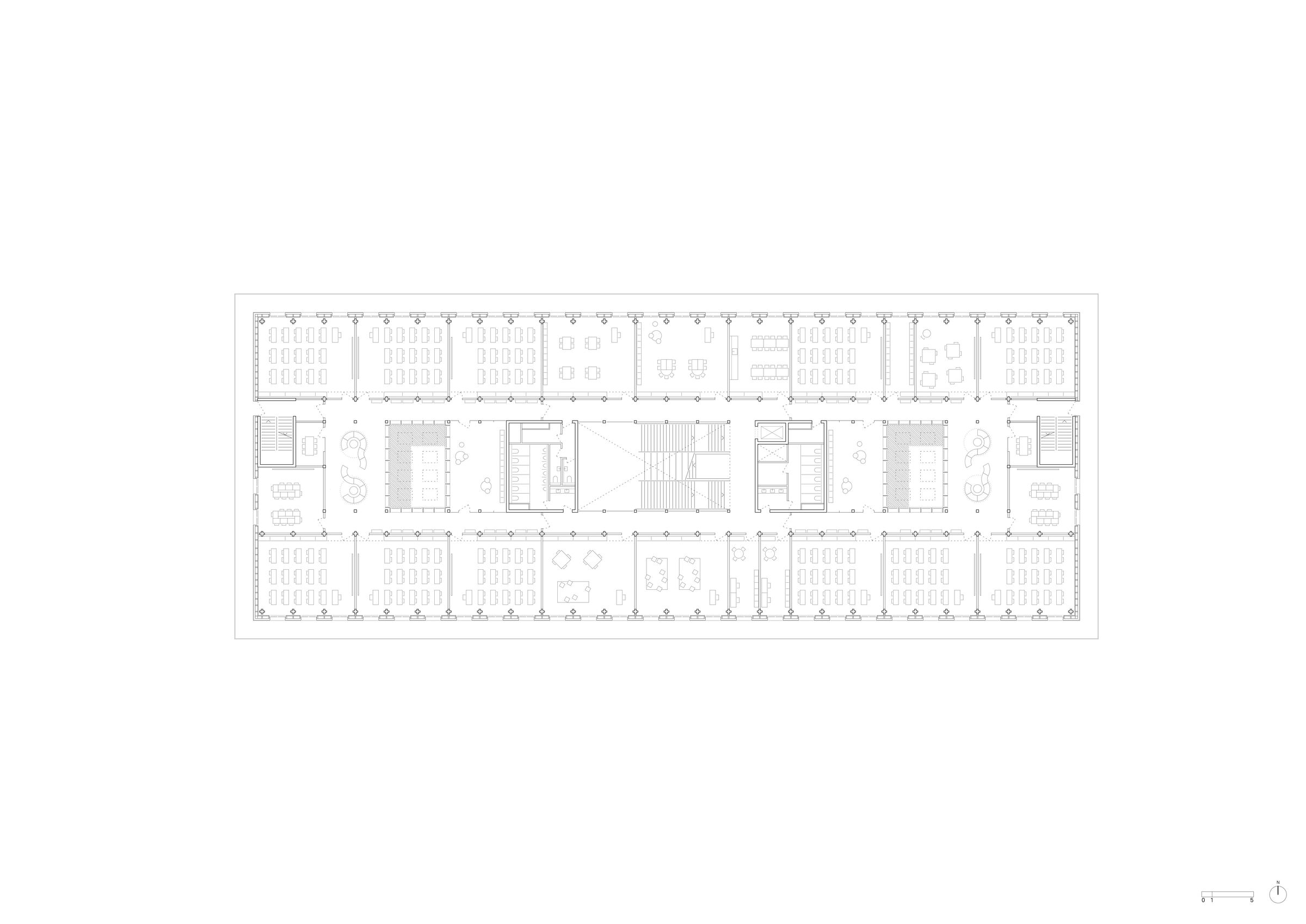 Floor plan level +1