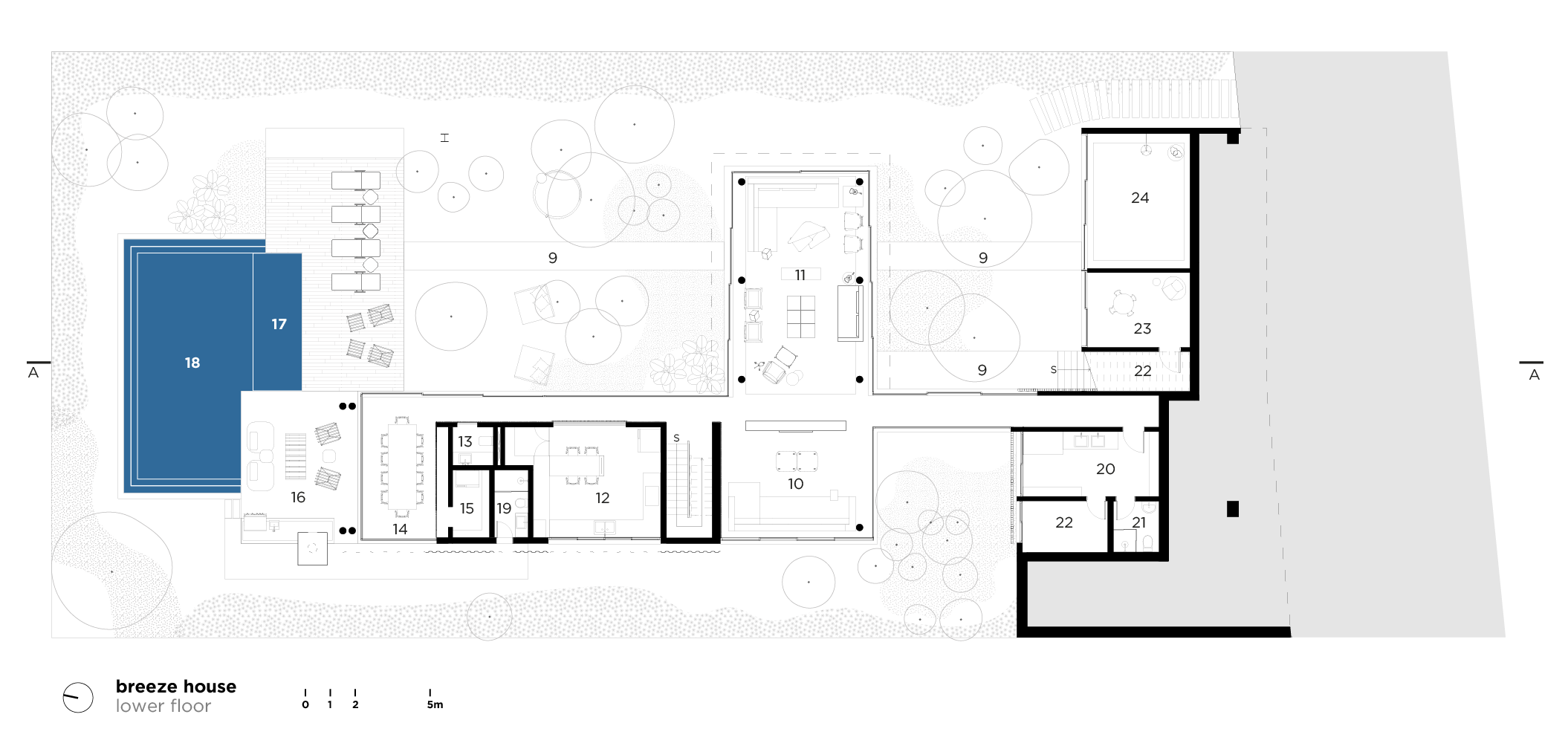 lower floor plan