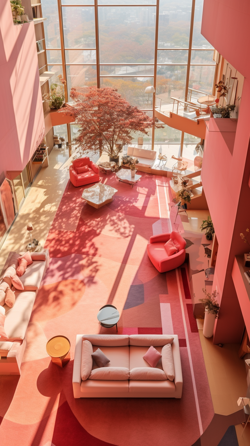 Step into a realm of unparalleled comfort and aesthetic finesse with a mesmerizing collection of living rooms meticulously curated by the visionary Cristina La Porta Studio, in collaboration with the innovative capabilities of artificial intelligence.