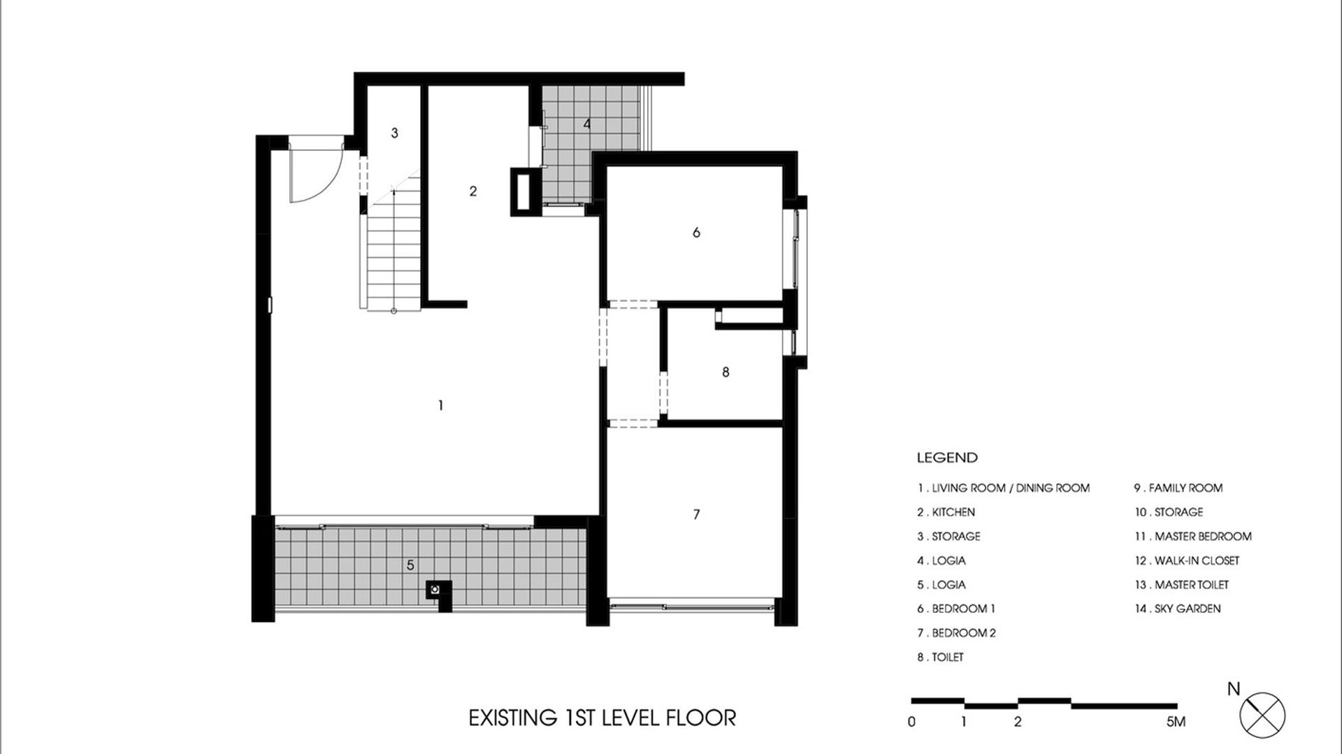 First floor - before