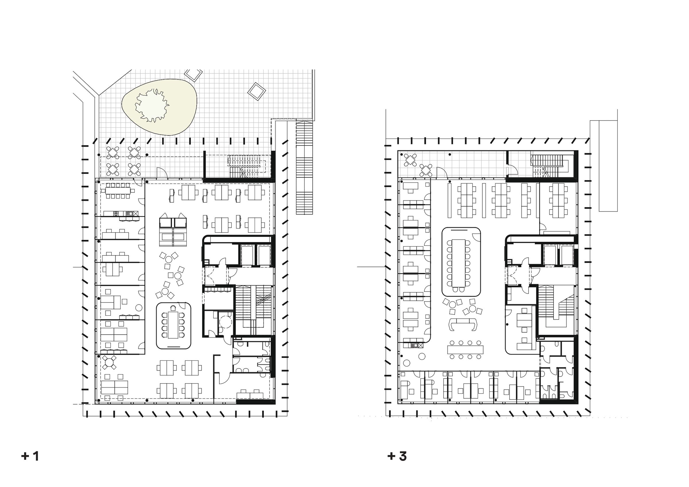 upper levels