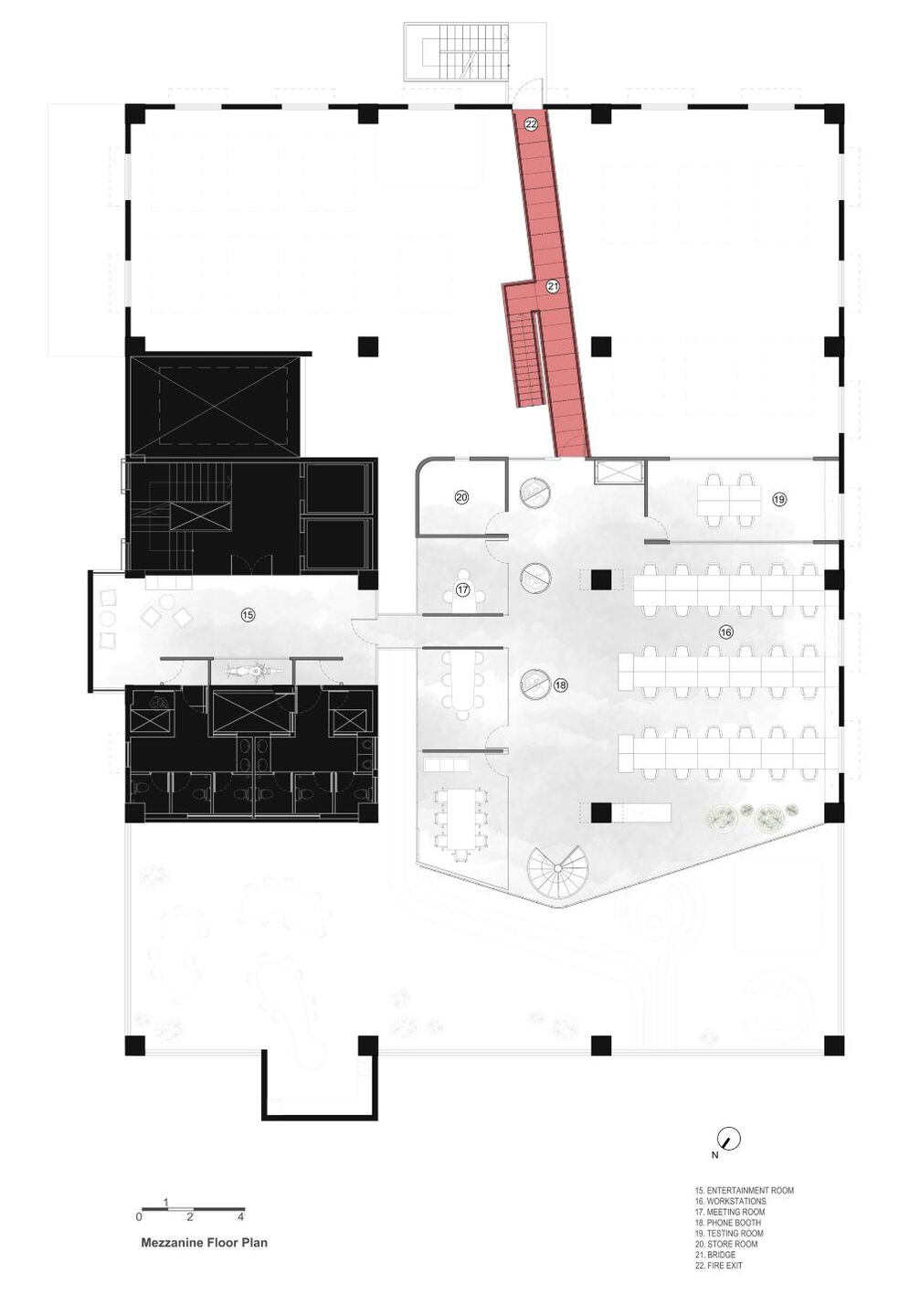 Mezzanine Floor Plan