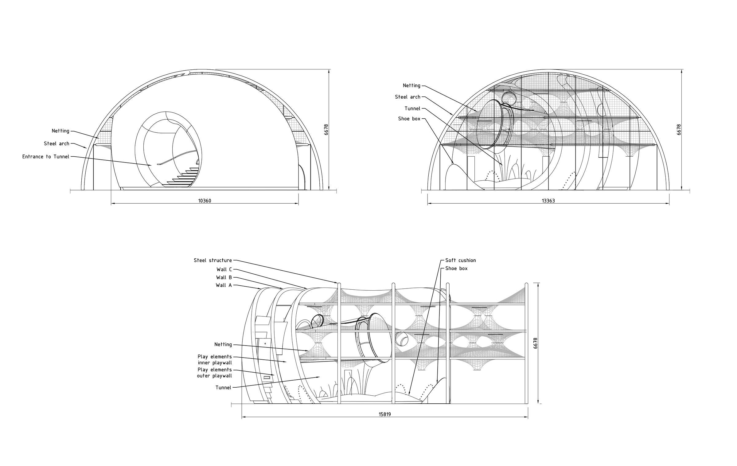 (05) © Carve_WonderSphere_OliOli Children's Museum_technical elevations