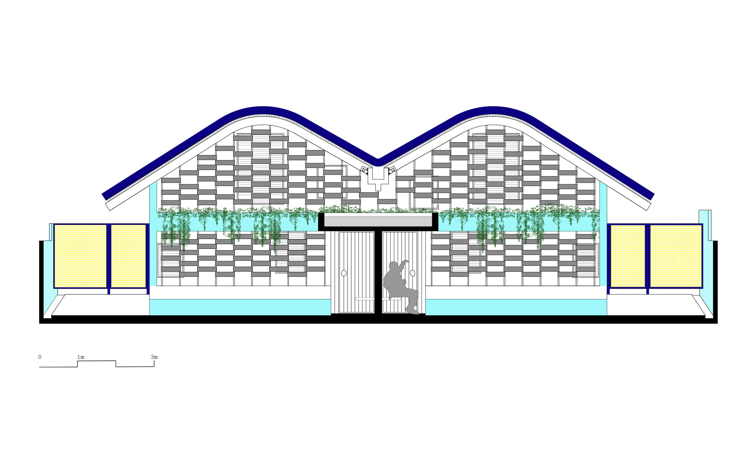 Transversal Section. Entry