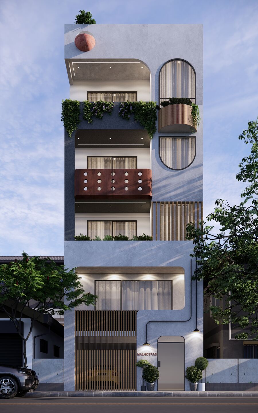 Front Elevation Render