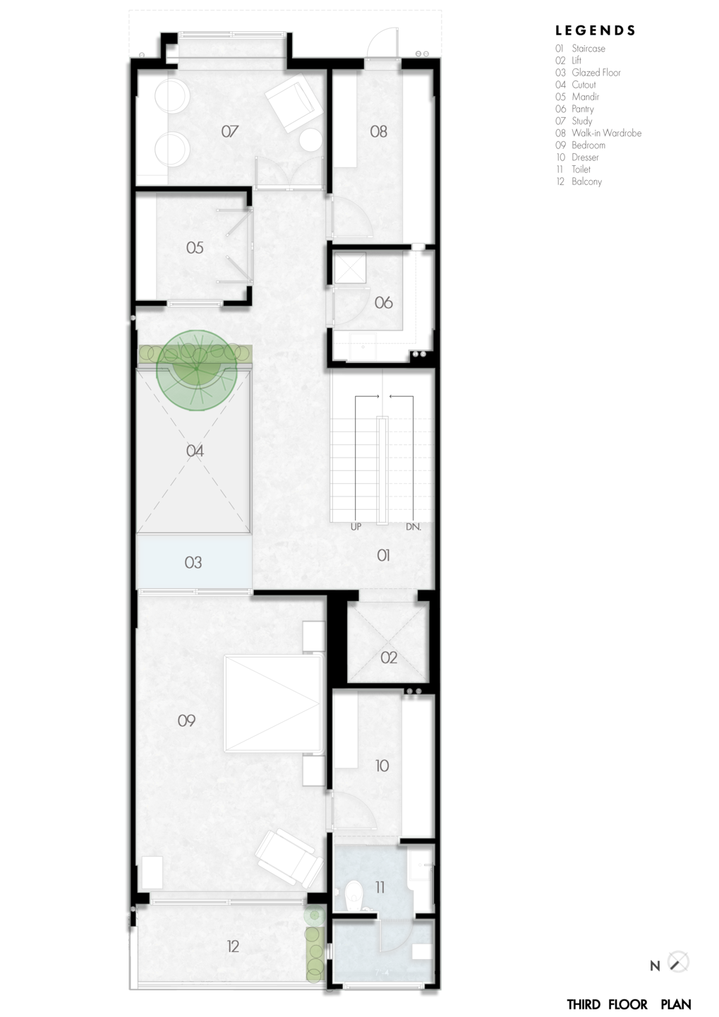 Third Floor Plan