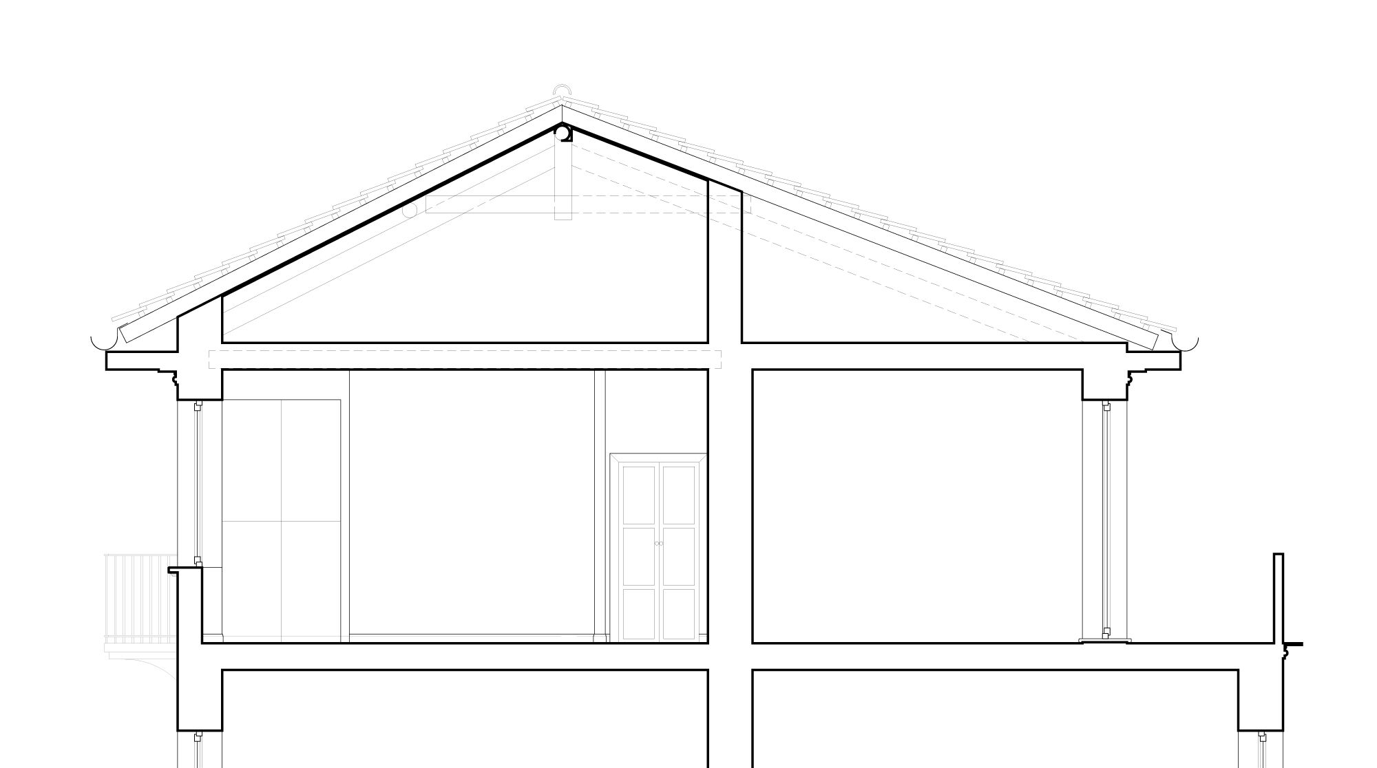 Transversal Section - Original Situation