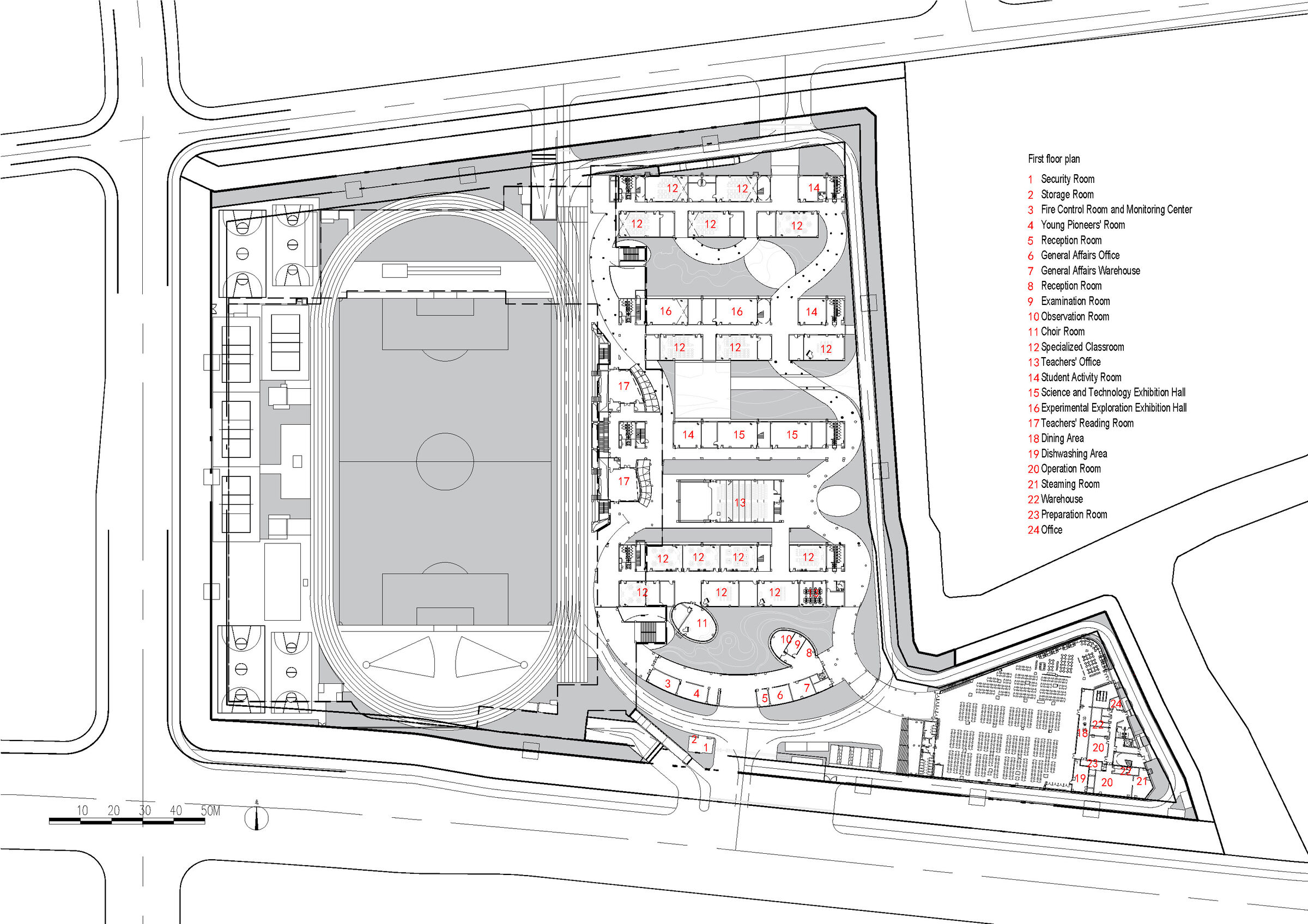 First floor plan