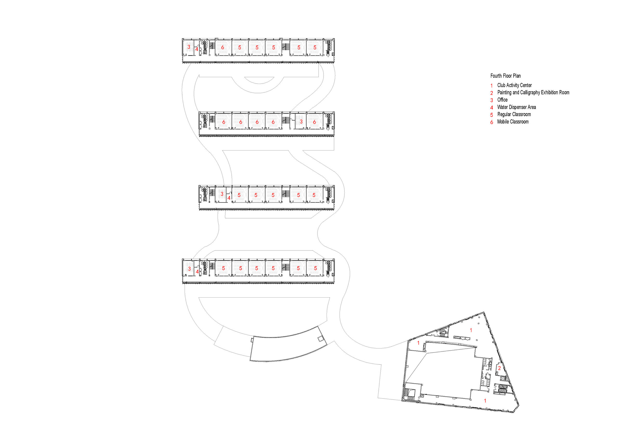 Fourth Floor Plan