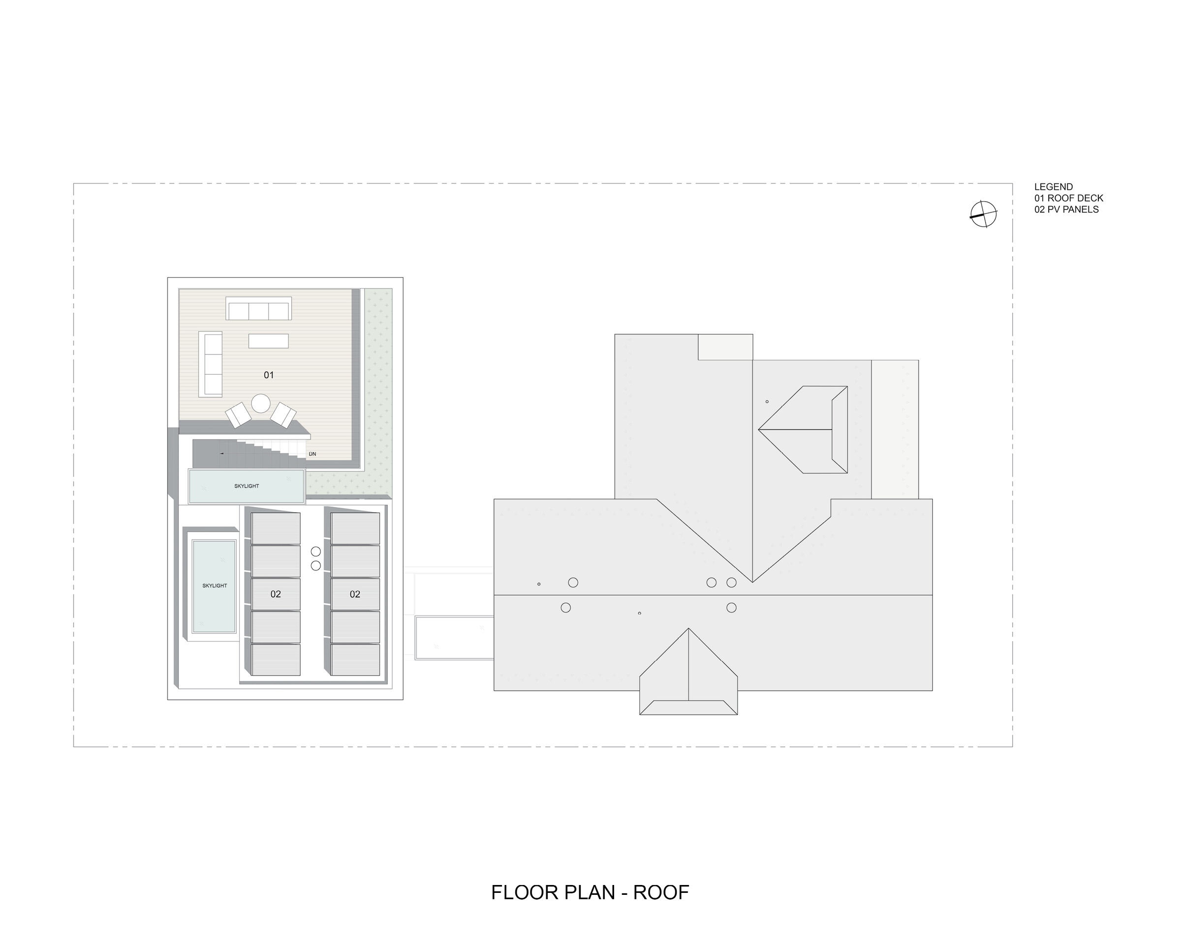 ASPEN | WEST END - FLOOR PLAN - ROOF