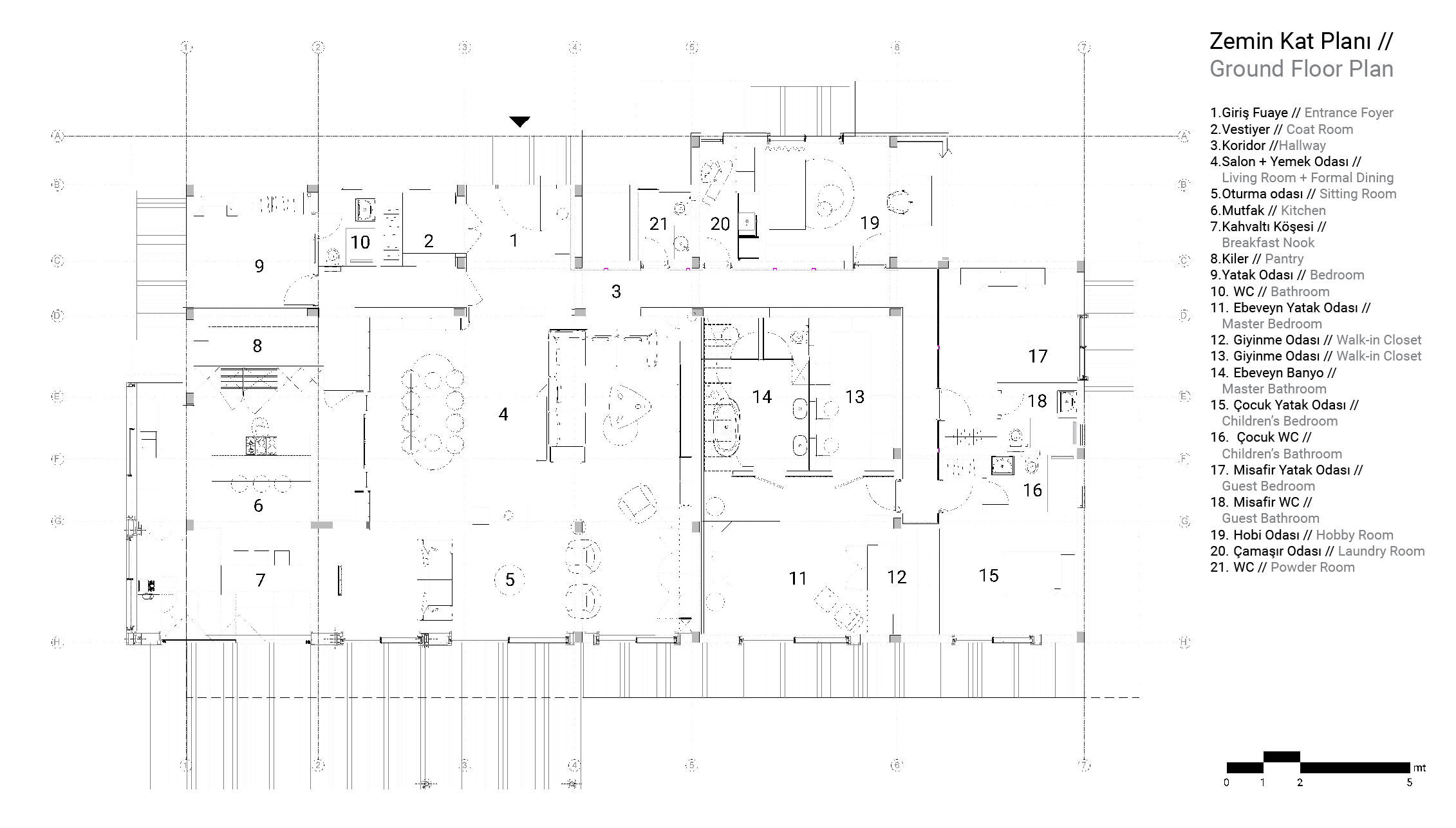 Main House Floor Plan