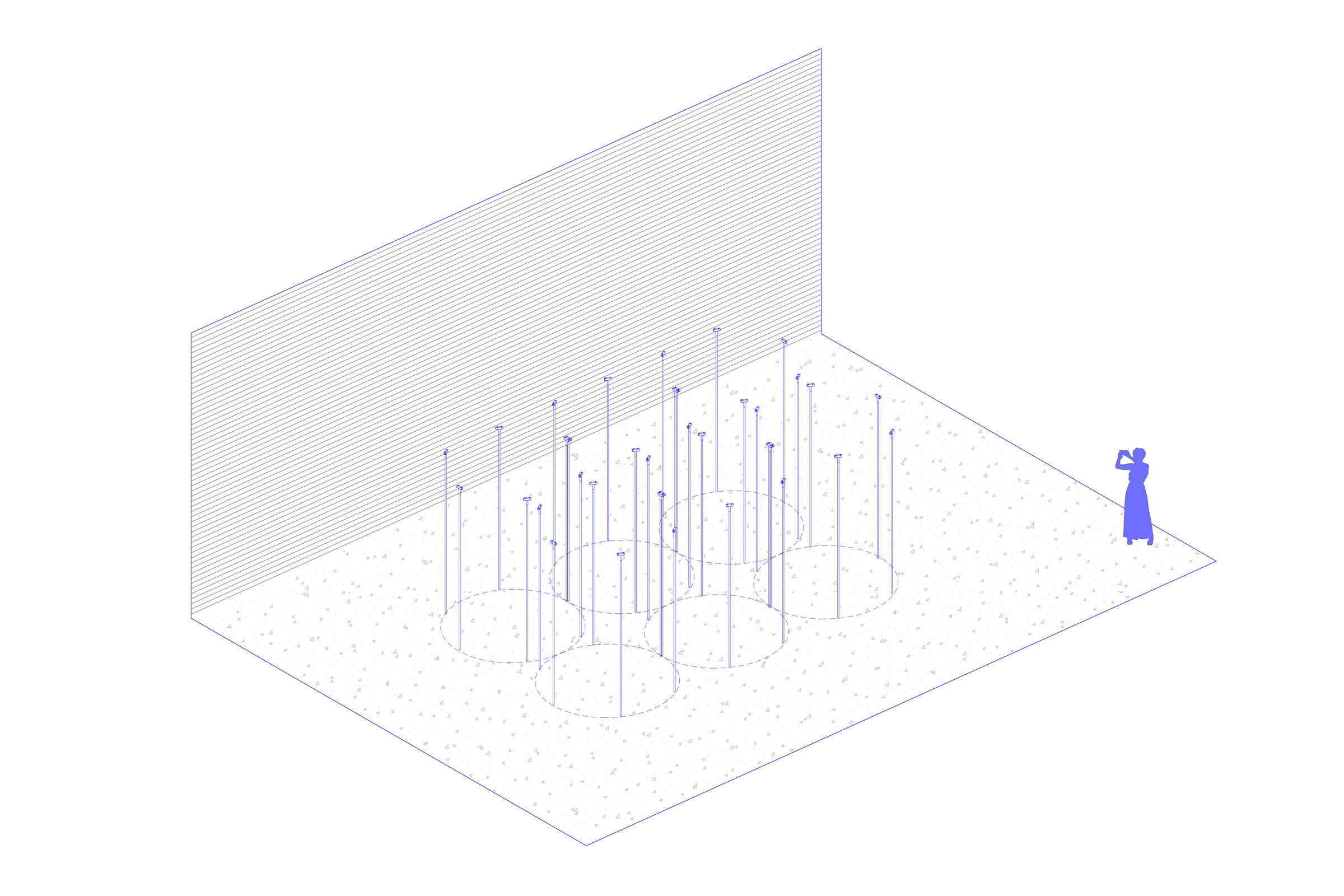 Shadows in Gravity Pavilion