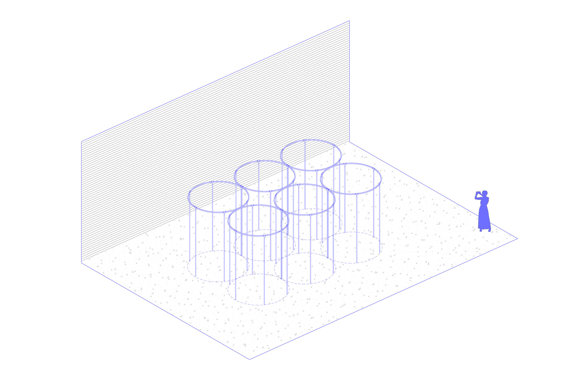 Shadows in Gravity Pavilion