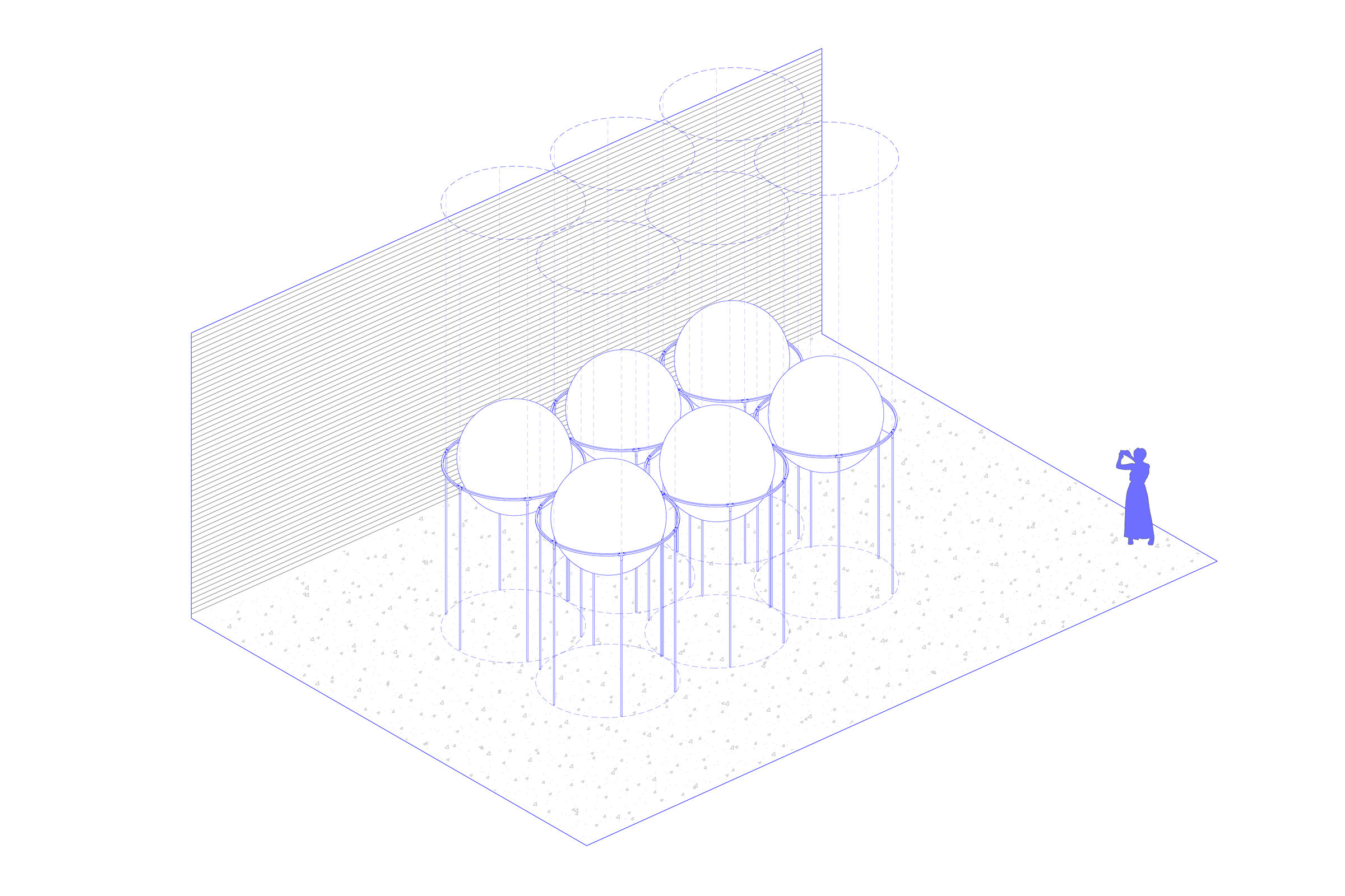 Shadows in Gravity Pavilion
