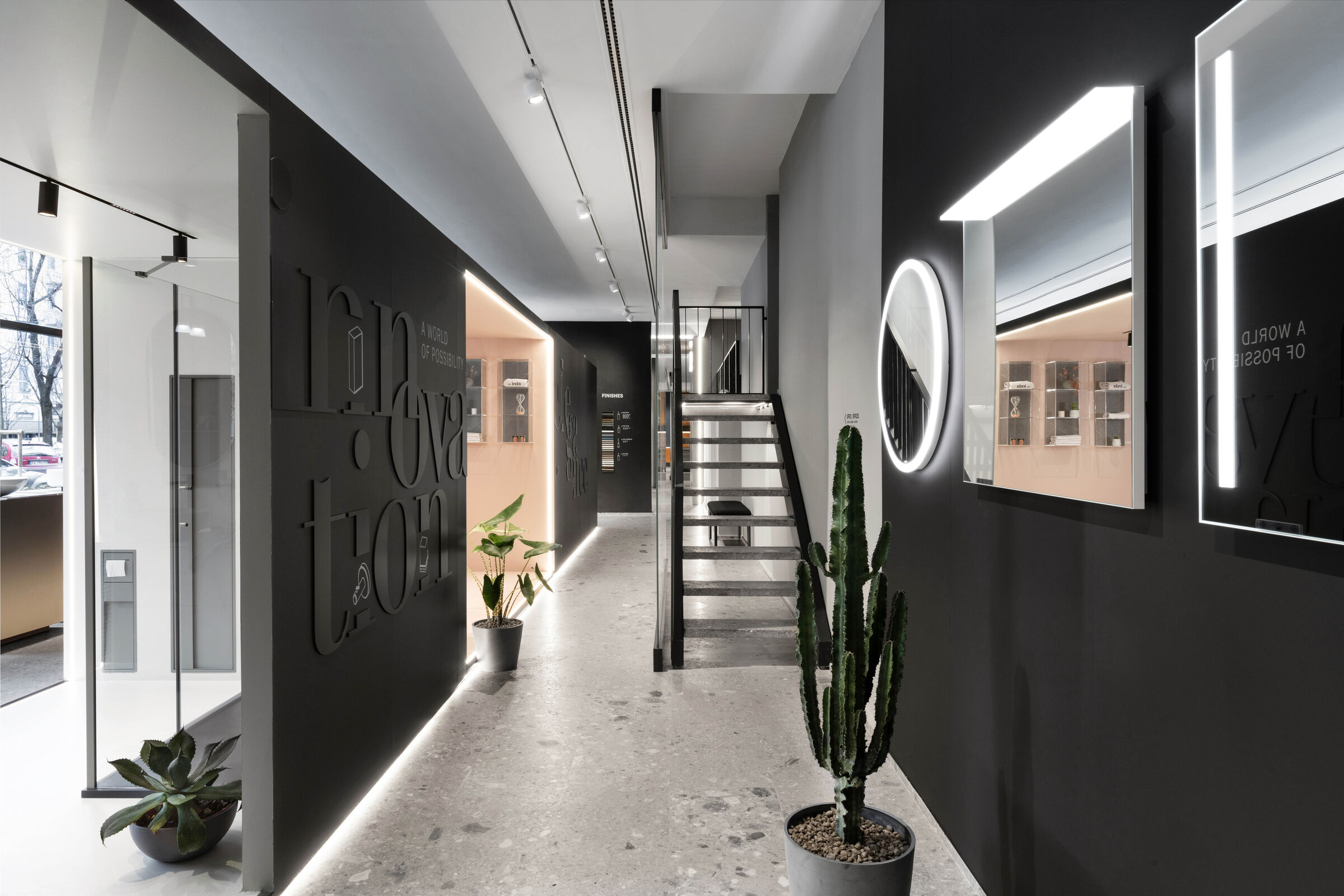 INDA Milano showroom, design Studio Marco Piva