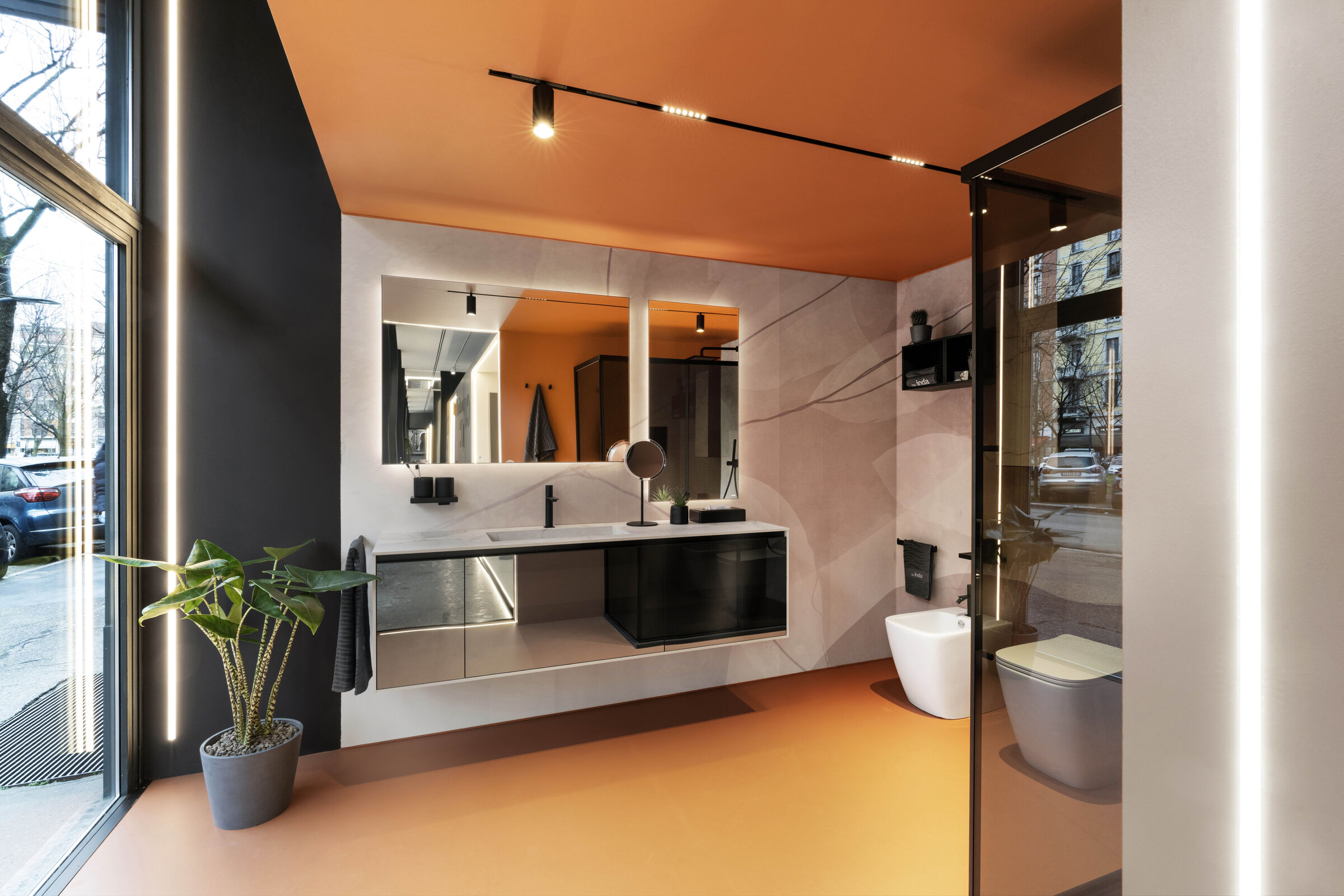 INDA Milano showroom, design Studio Marco Piva
