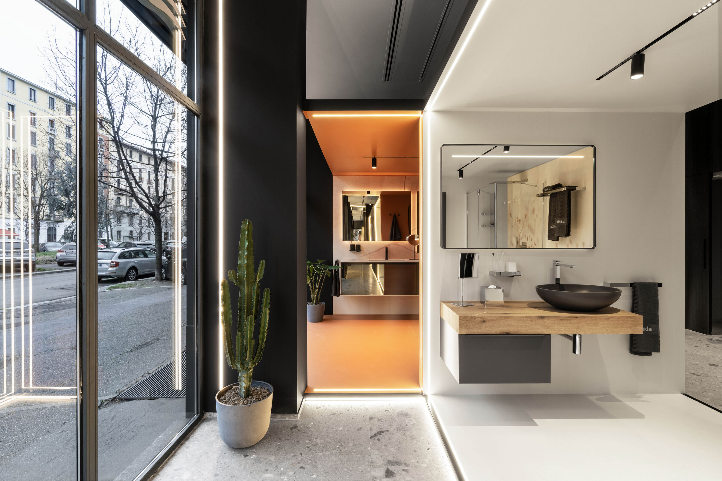 INDA Milano showroom, design Studio Marco Piva