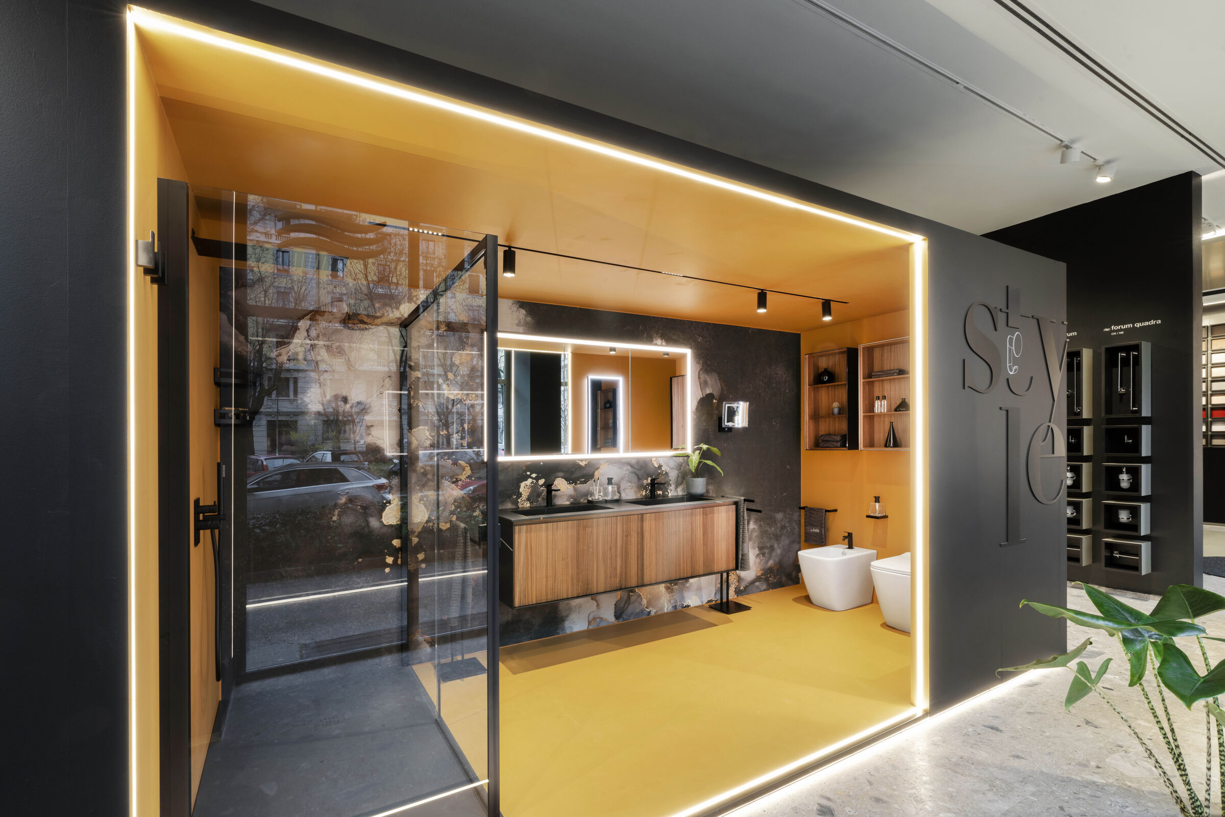 INDA Milano showroom, design Studio Marco Piva