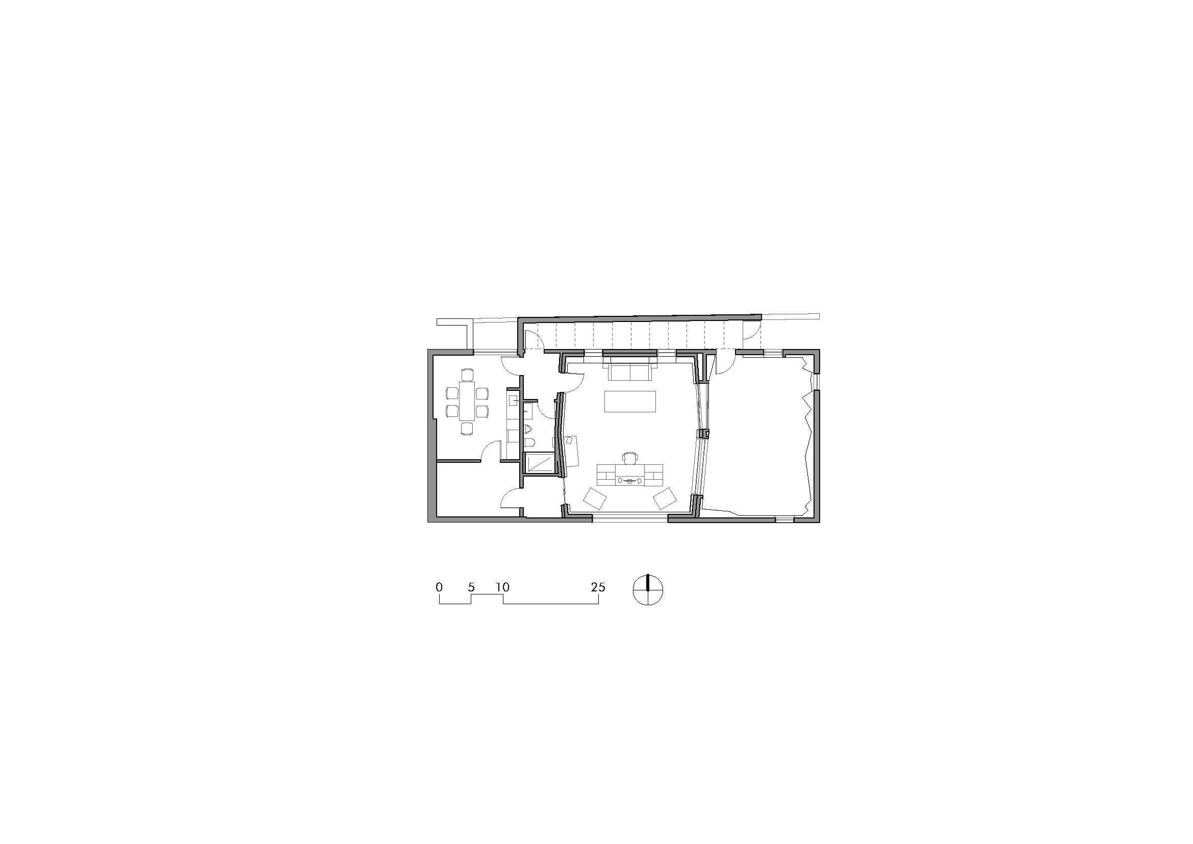 Floor Plan Studio Level Lower