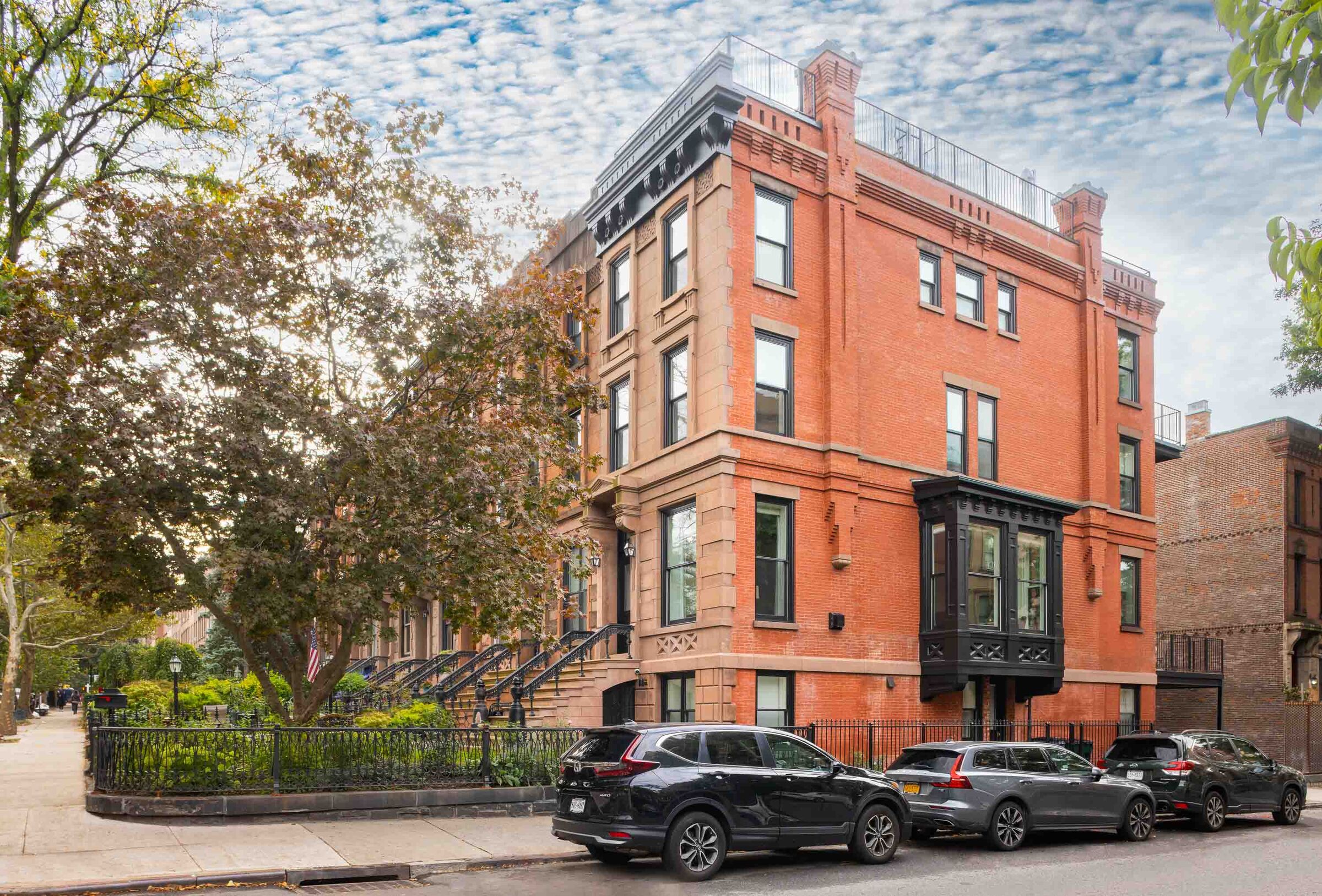 Carroll Gardens Corner Brownstone - Exterior