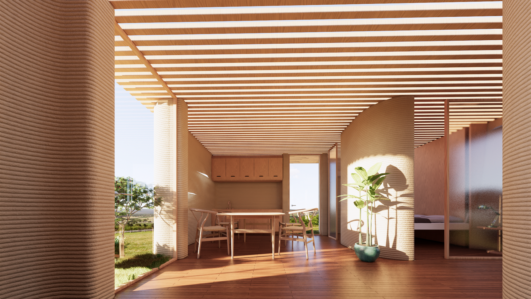 Embedded addaptive furniture
