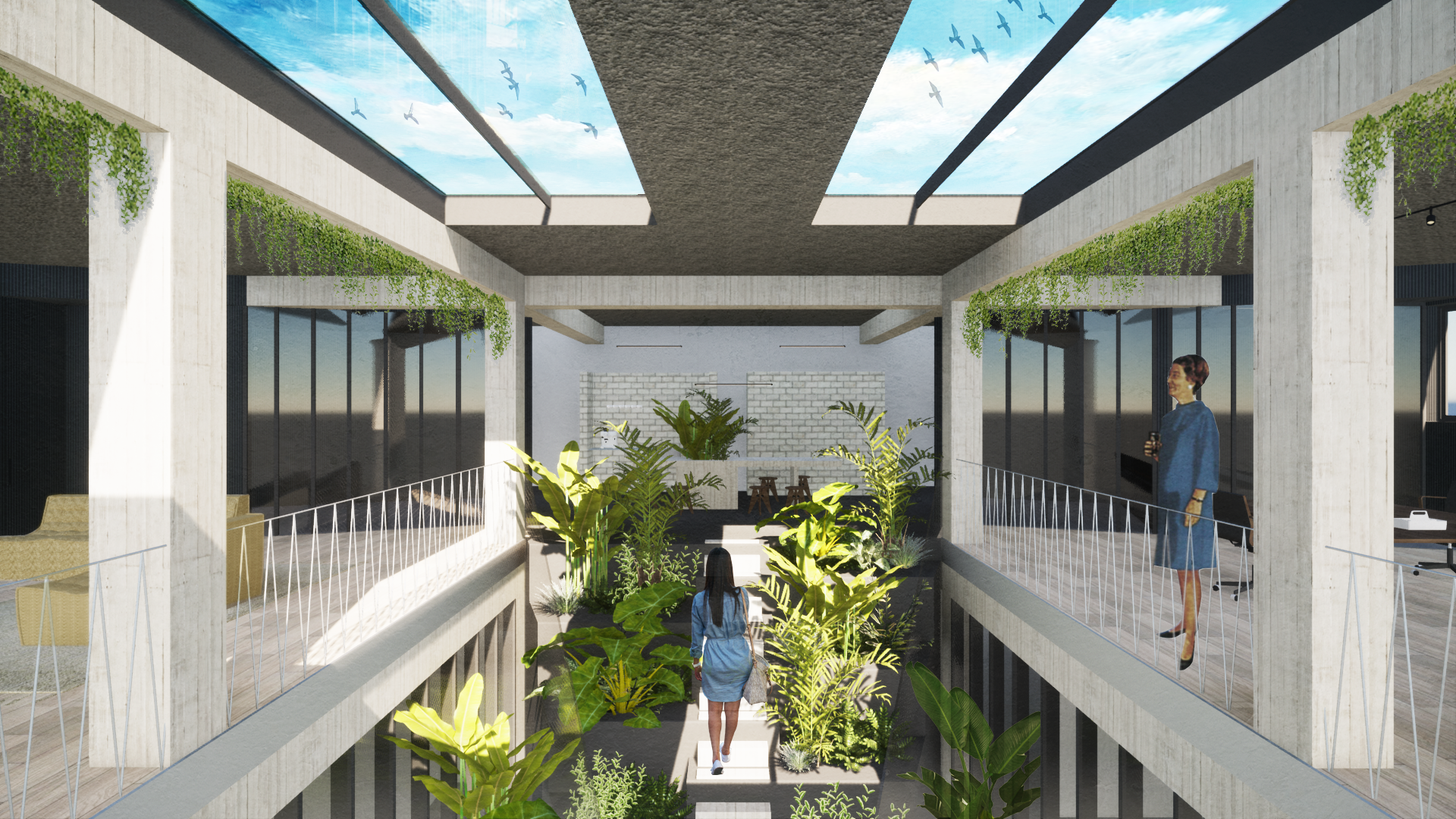 SOS Roof Headquarters - Interior Design Office