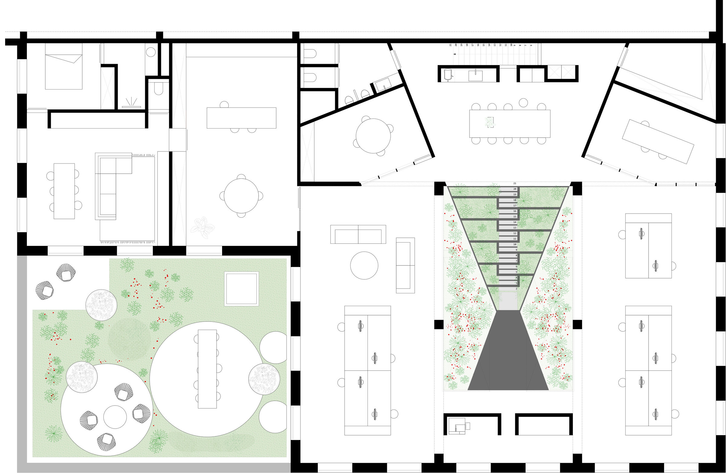 SOS Roof Headquarters - Interior Design Office