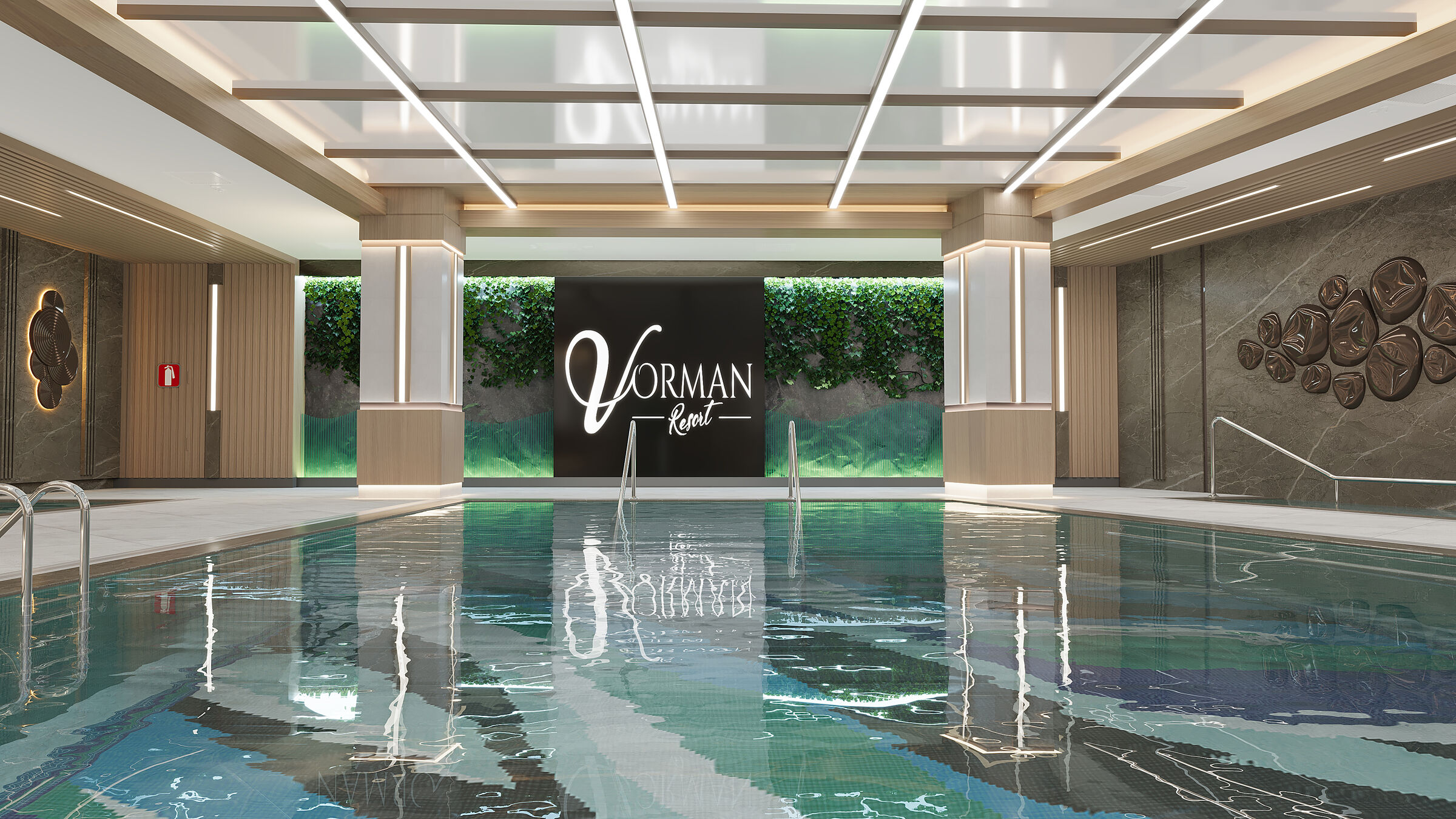 Spa center-thermal pool